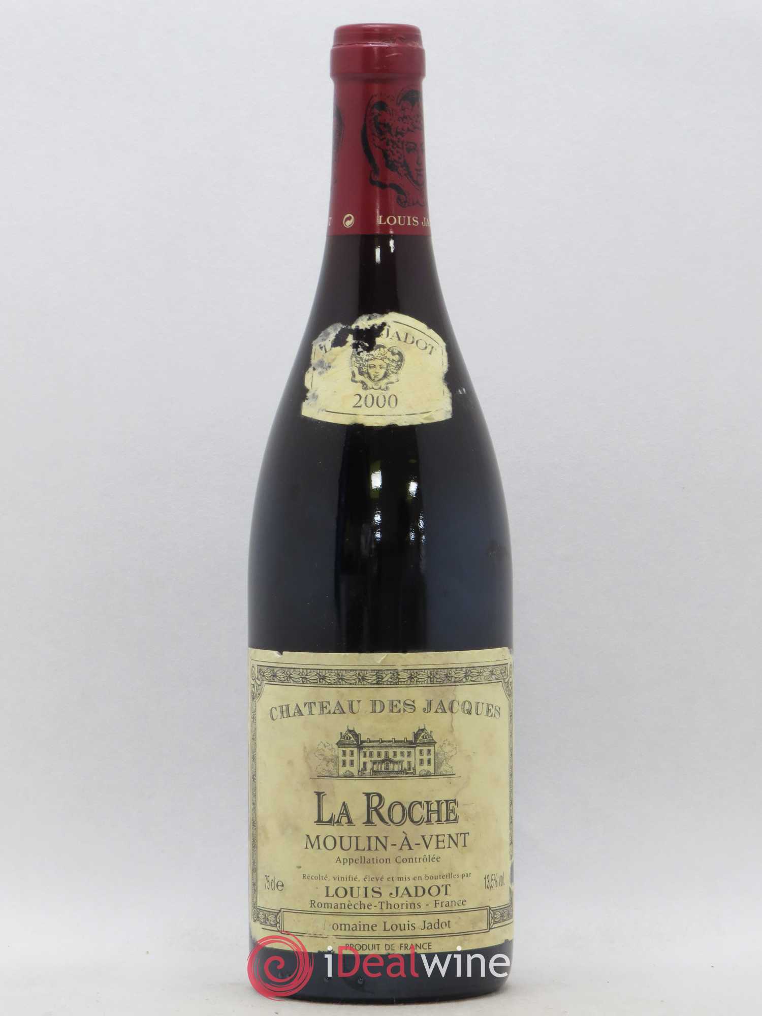 Moulin-à-Vent La Roche Château des Jacques 2000 - Lot de 1 bouteille - 0