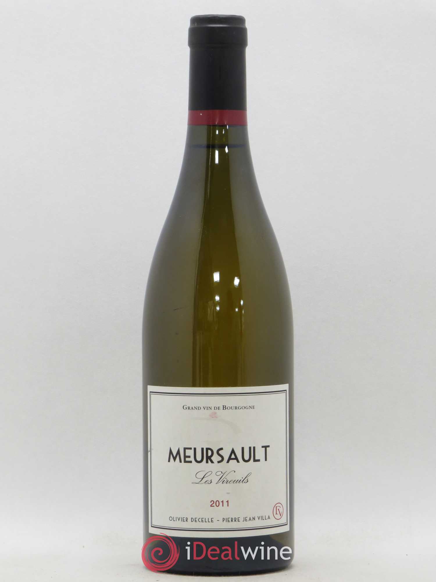 Meursault Les Vireuils Olivier Decelle Pierre Jean Villa 2011 - Posten von 1 Flasche - 0