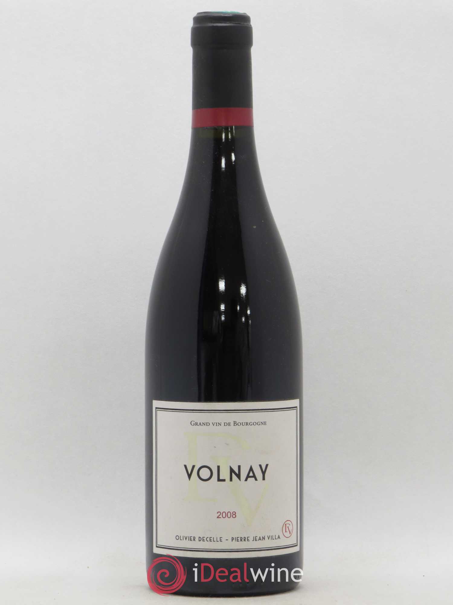 Volnay Olivier Decelle Pierre Jean Villa 2008 - Posten von 1 Flasche - 0