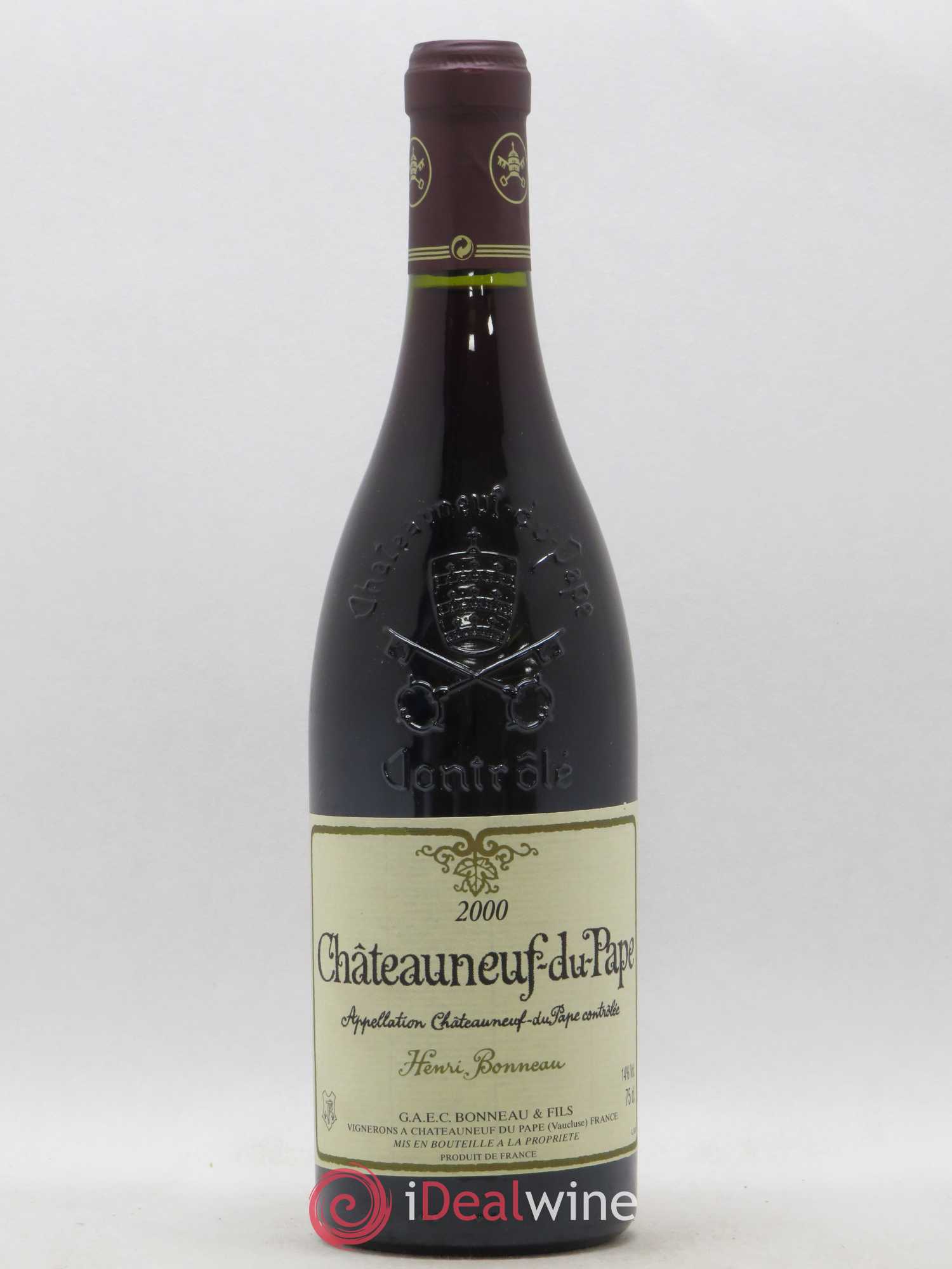 Châteauneuf-du-Pape Henri Bonneau Henri Bonneau & Fils 2000 - Lot de 1 bouteille - 0
