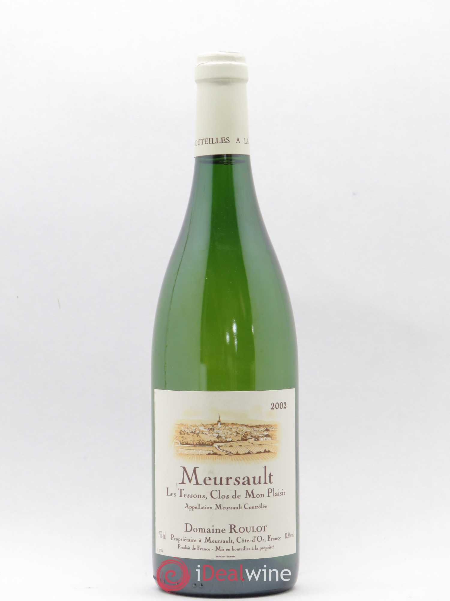 Meursault Les Tessons Clos de Mon plaisir Roulot (Domaine) 2002 - Posten von 1 Flasche - 0