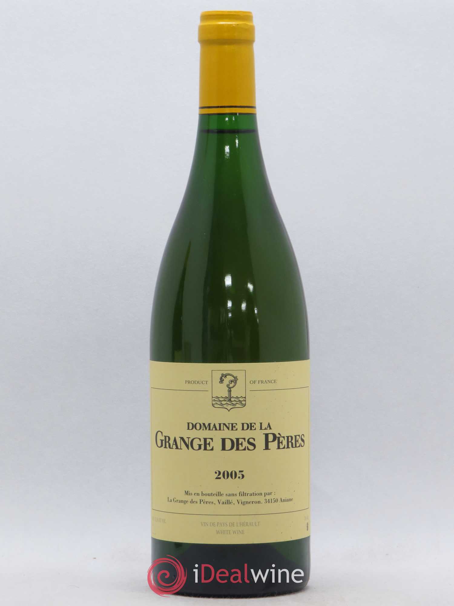 Pays d'Hérault Grange des Pères Laurent Vaillé 2005 - Lot de 1 bouteille - 0