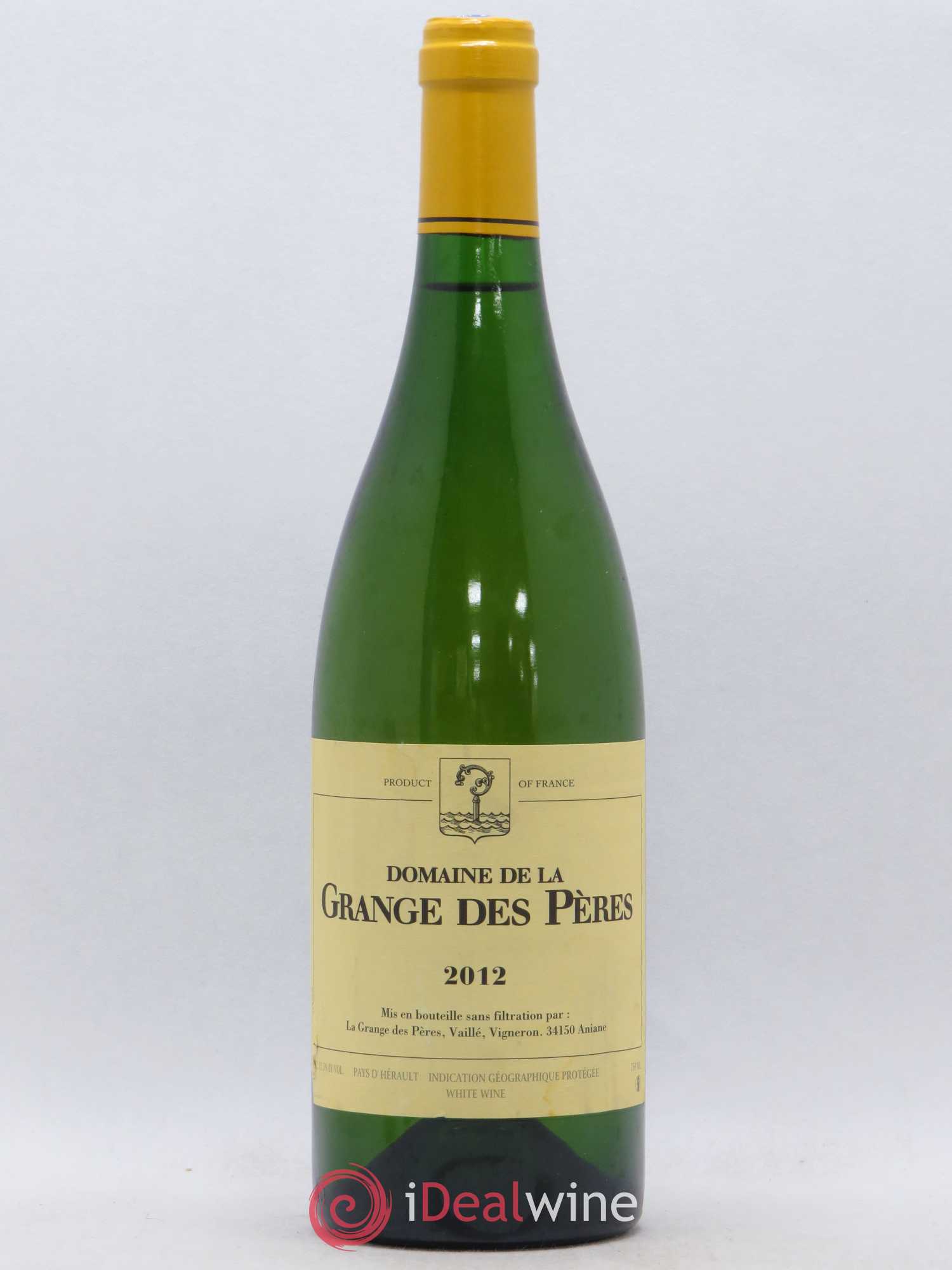 Pays d'Hérault Grange des Pères Laurent Vaillé 2012 - Lot de 1 bouteille - 0