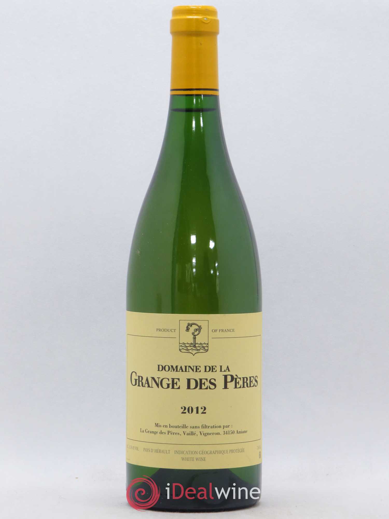 Pays d'Hérault Grange des Pères Laurent Vaillé 2012 - Lot de 1 bouteille - 0