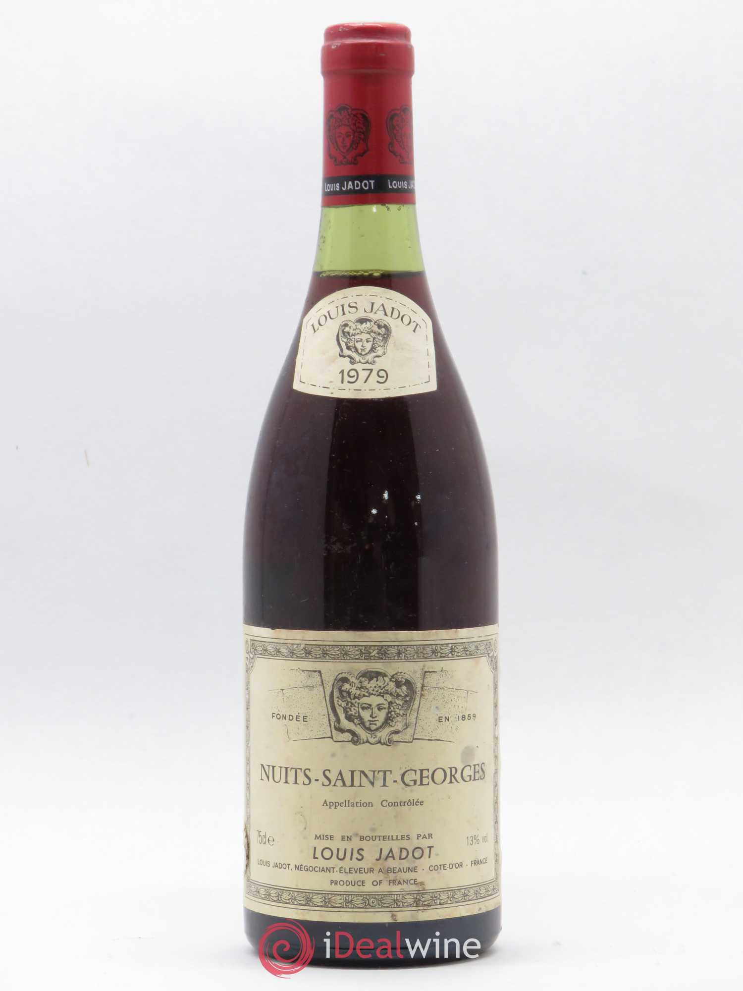 Nuits-Saint-Georges Louis Jadot 1979 - Lot de 1 bouteille - 0