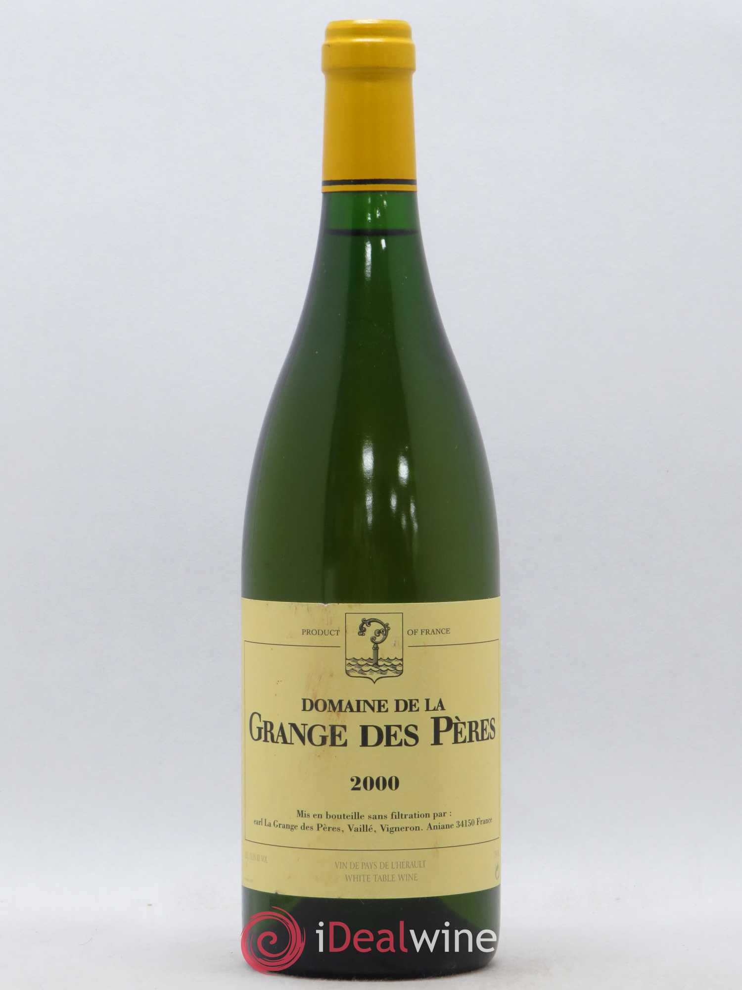 Pays d'Hérault Grange des Pères Laurent Vaillé 2000 - Lot de 1 bouteille - 0