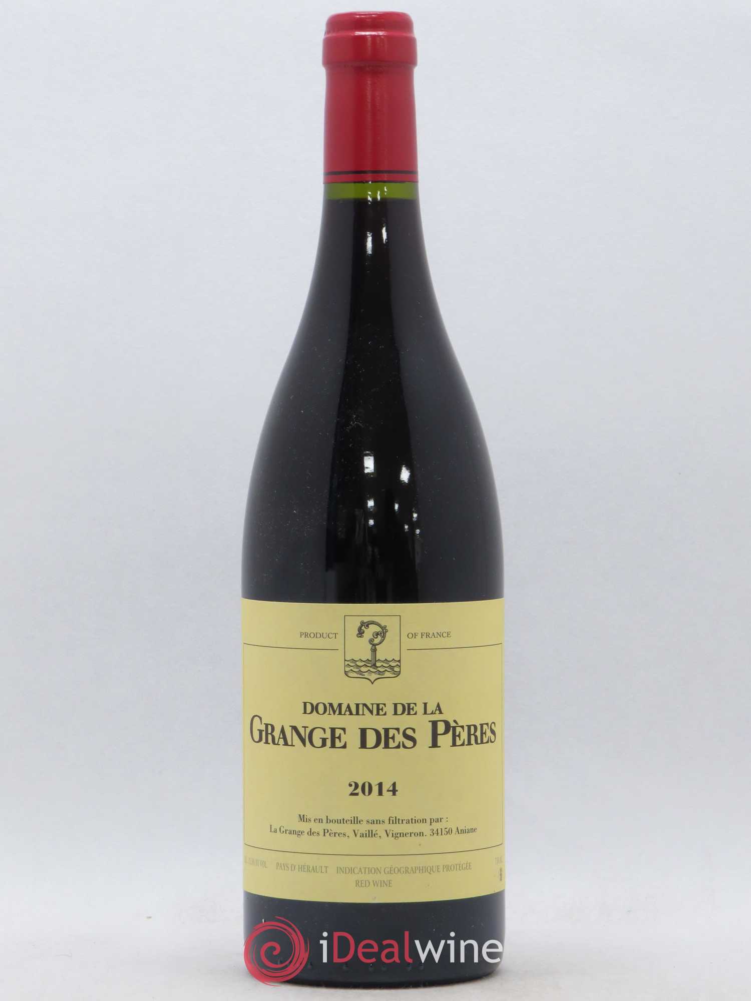 Pays d'Hérault Grange des Pères Laurent Vaillé 2014 - Lot de 1 bouteille - 0
