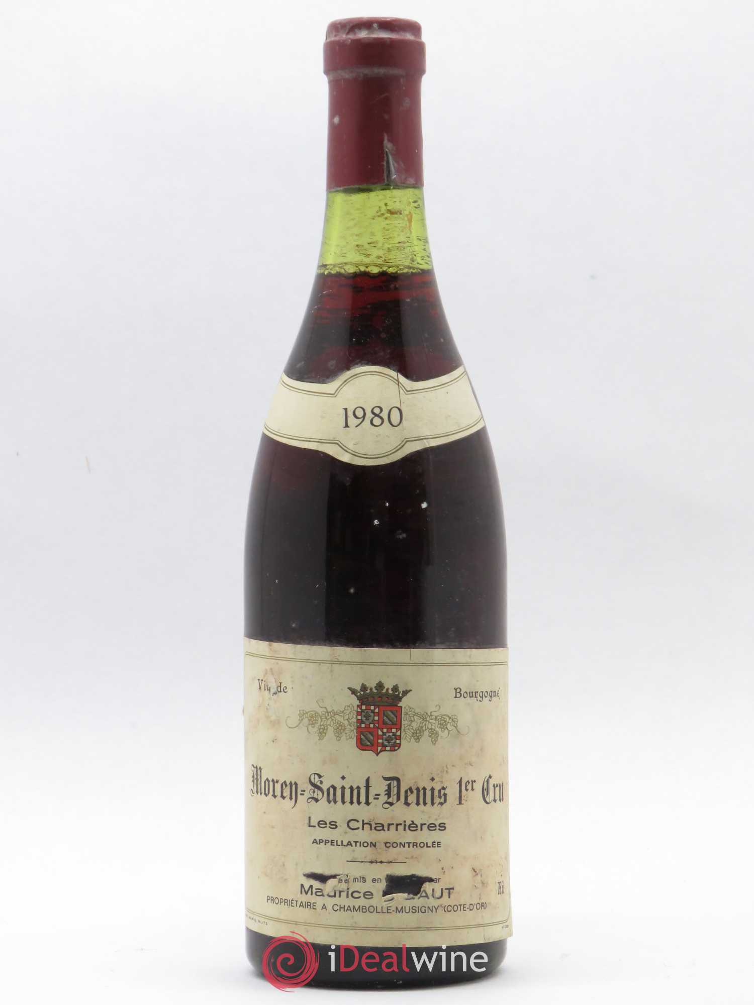 Morey-Saint-Denis 1er Cru Les Charrières Domaine Sigaut 1980 - Lotto di 1 bottiglia - 0