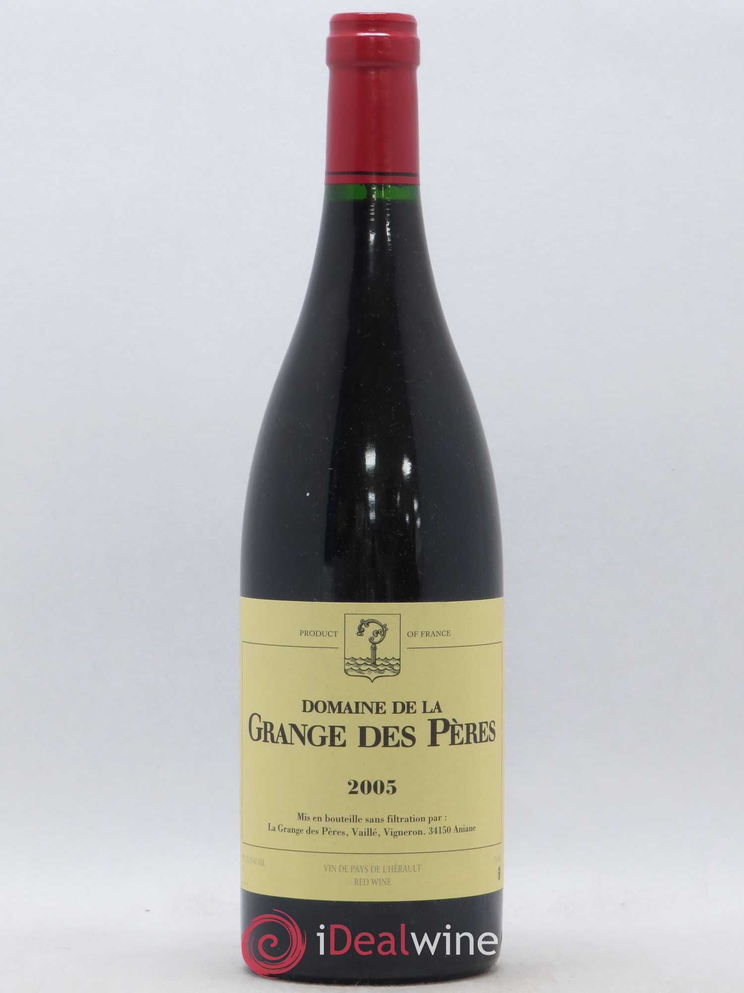 Pays d'Hérault Grange des Pères Laurent Vaillé 2005 - Lotto di 1 bottiglia - 0