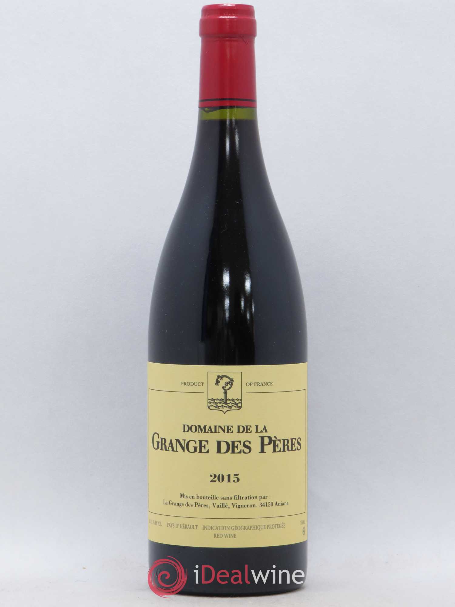 Pays d'Hérault Grange des Pères Laurent Vaillé 2015 - Lot de 1 bouteille - 0