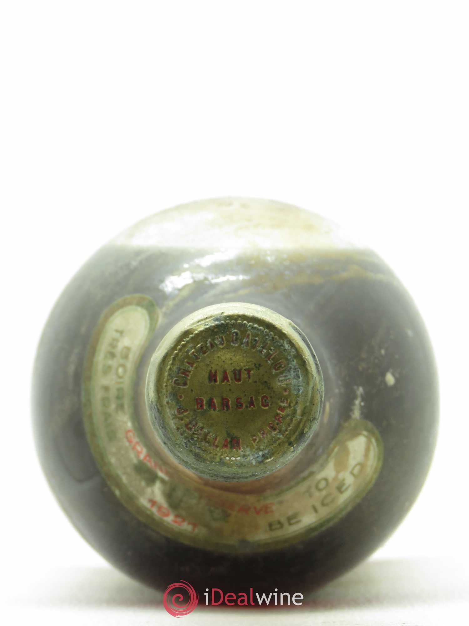 Château Caillou 2ème Grand Cru Classé  1921 - Lotto di 1 bottiglia - 1