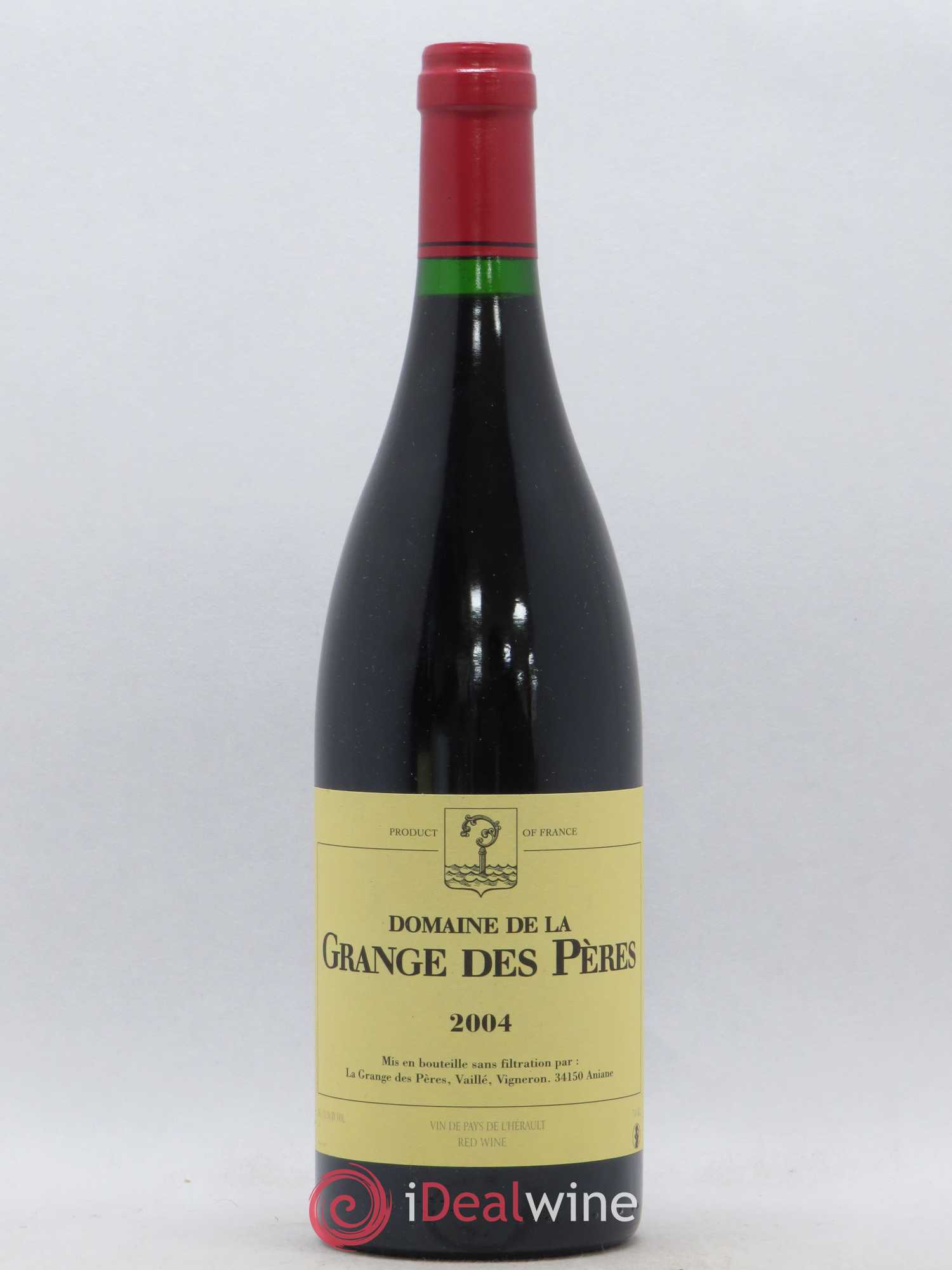 Pays d'Hérault Grange des Pères Laurent Vaillé 2004 - Lot de 1 bouteille - 0