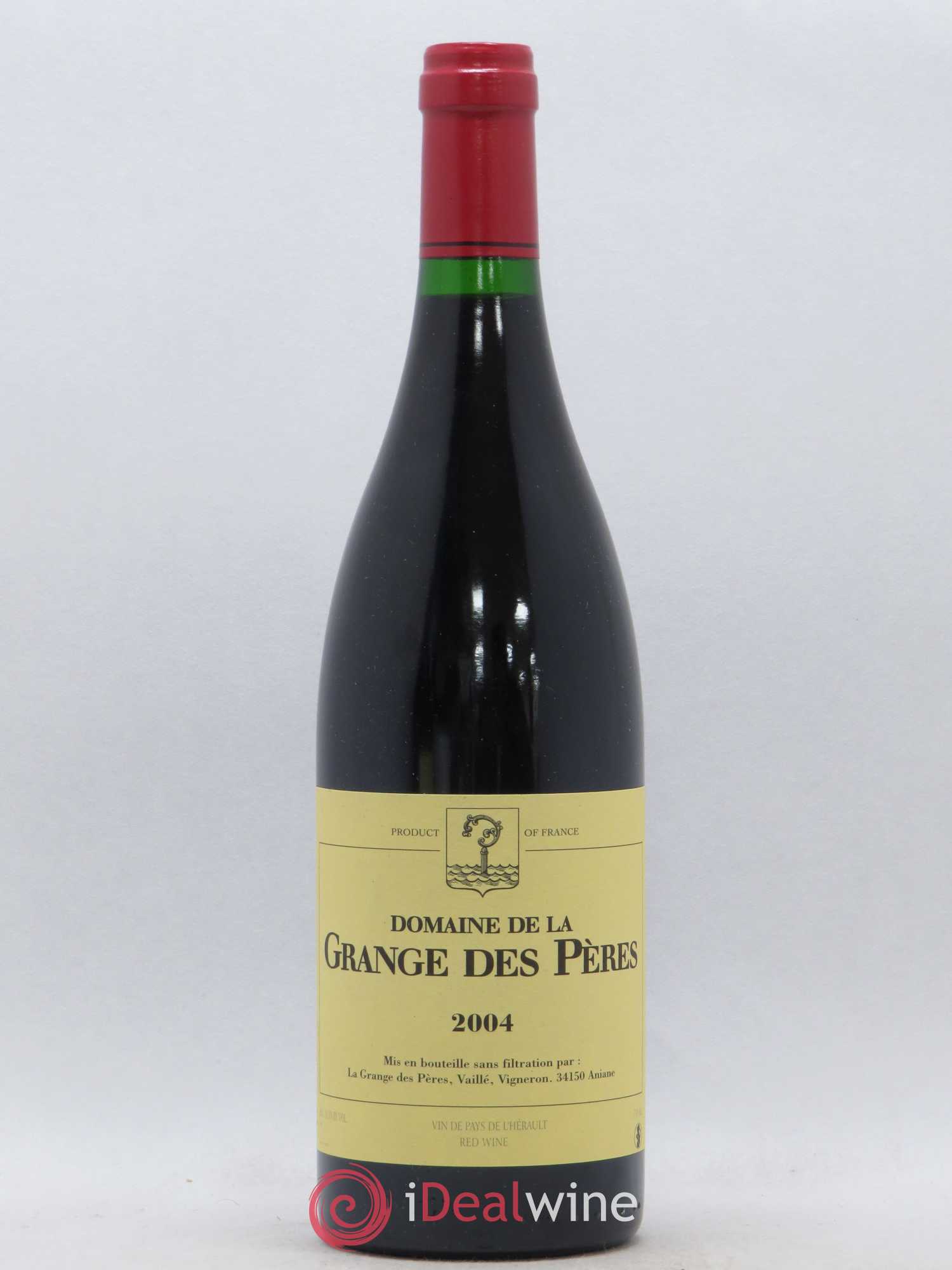 Pays d'Hérault Grange des Pères Laurent Vaillé 2004 - Lot de 1 bouteille - 0