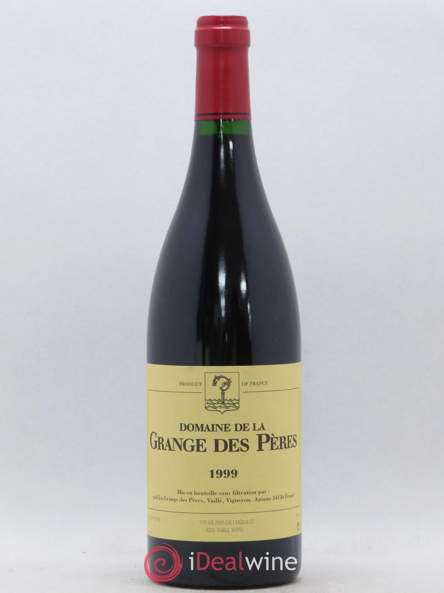 Pays d'Hérault Grange des Pères Laurent Vaillé 1999 - Lot de 1 bouteille - 0