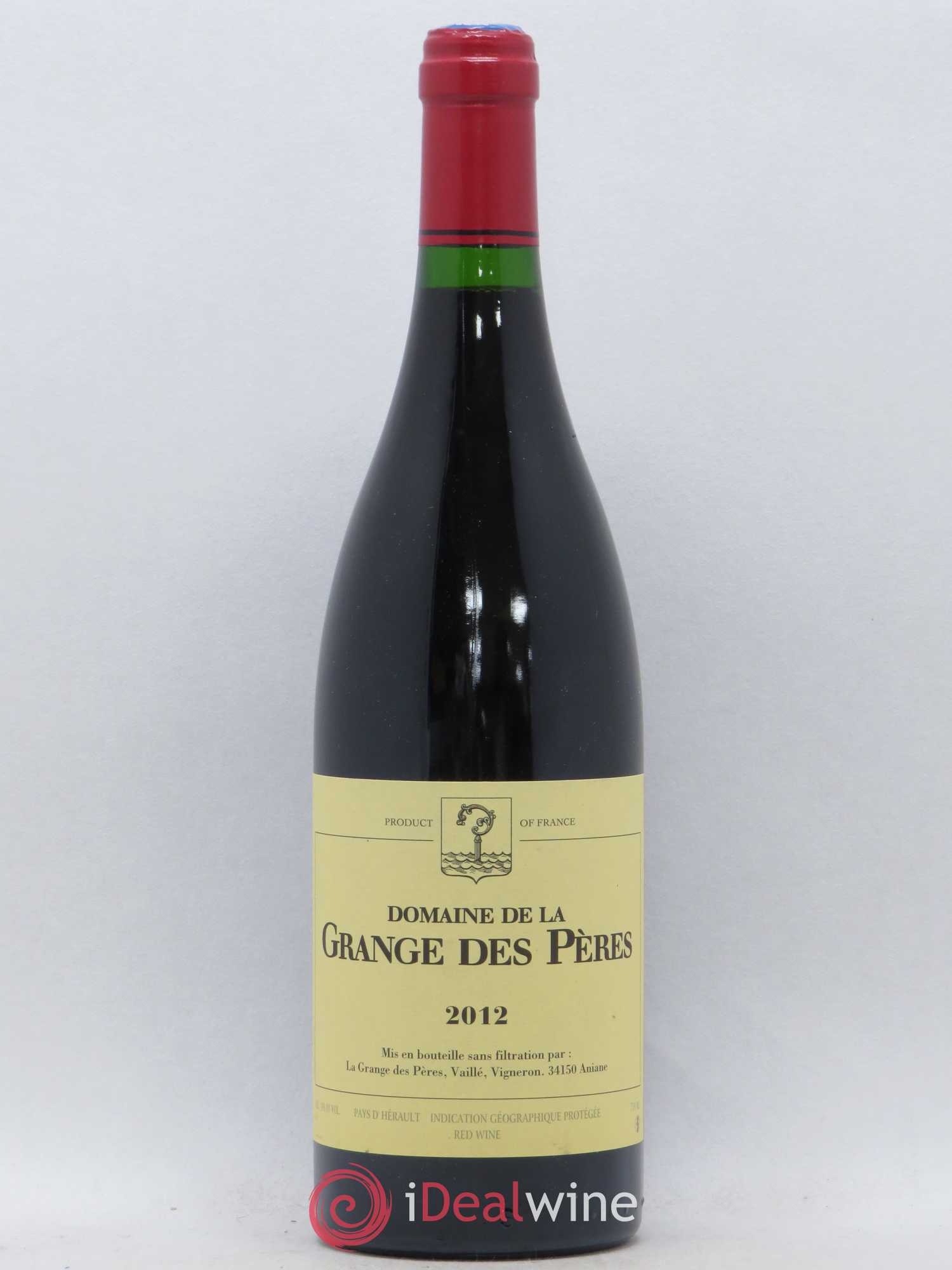 Pays d'Hérault Grange des Pères Laurent Vaillé 2012 - Lot de 1 bouteille - 0