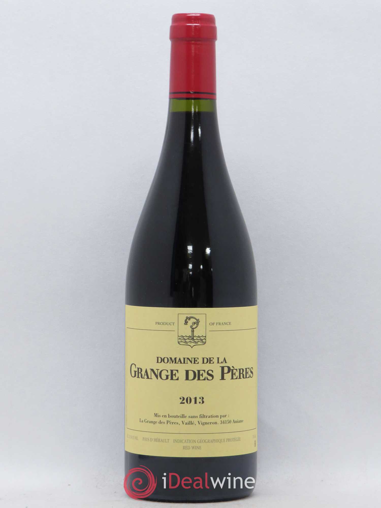 Pays d'Hérault Grange des Pères Laurent Vaillé 2013 - Lot de 1 bouteille - 0