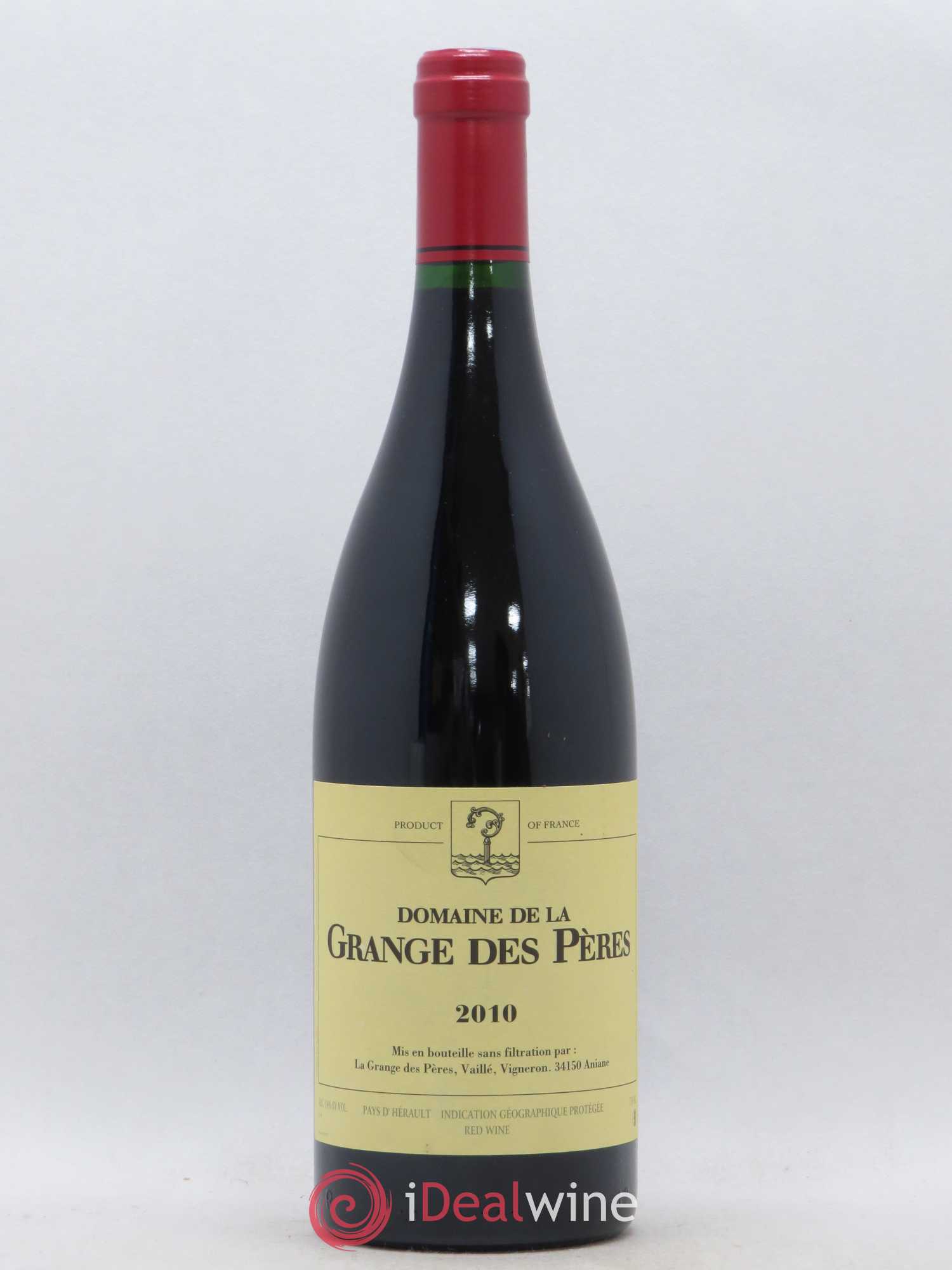 Pays d'Hérault Grange des Pères Laurent Vaillé 2010 - Lot de 1 bouteille - 0
