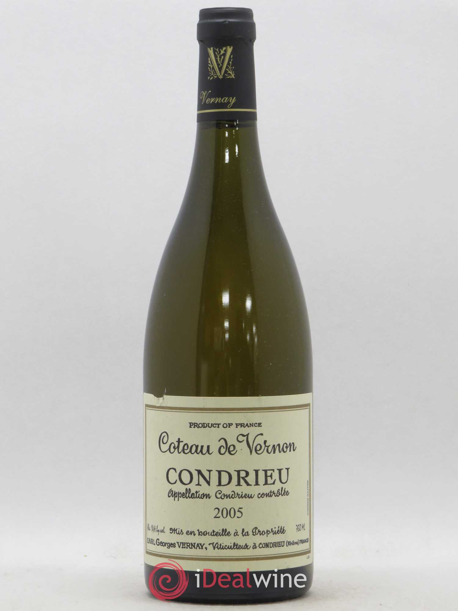 Condrieu Coteau de Vernon Georges Vernay 2005 - Lot de 1 bouteille - 0