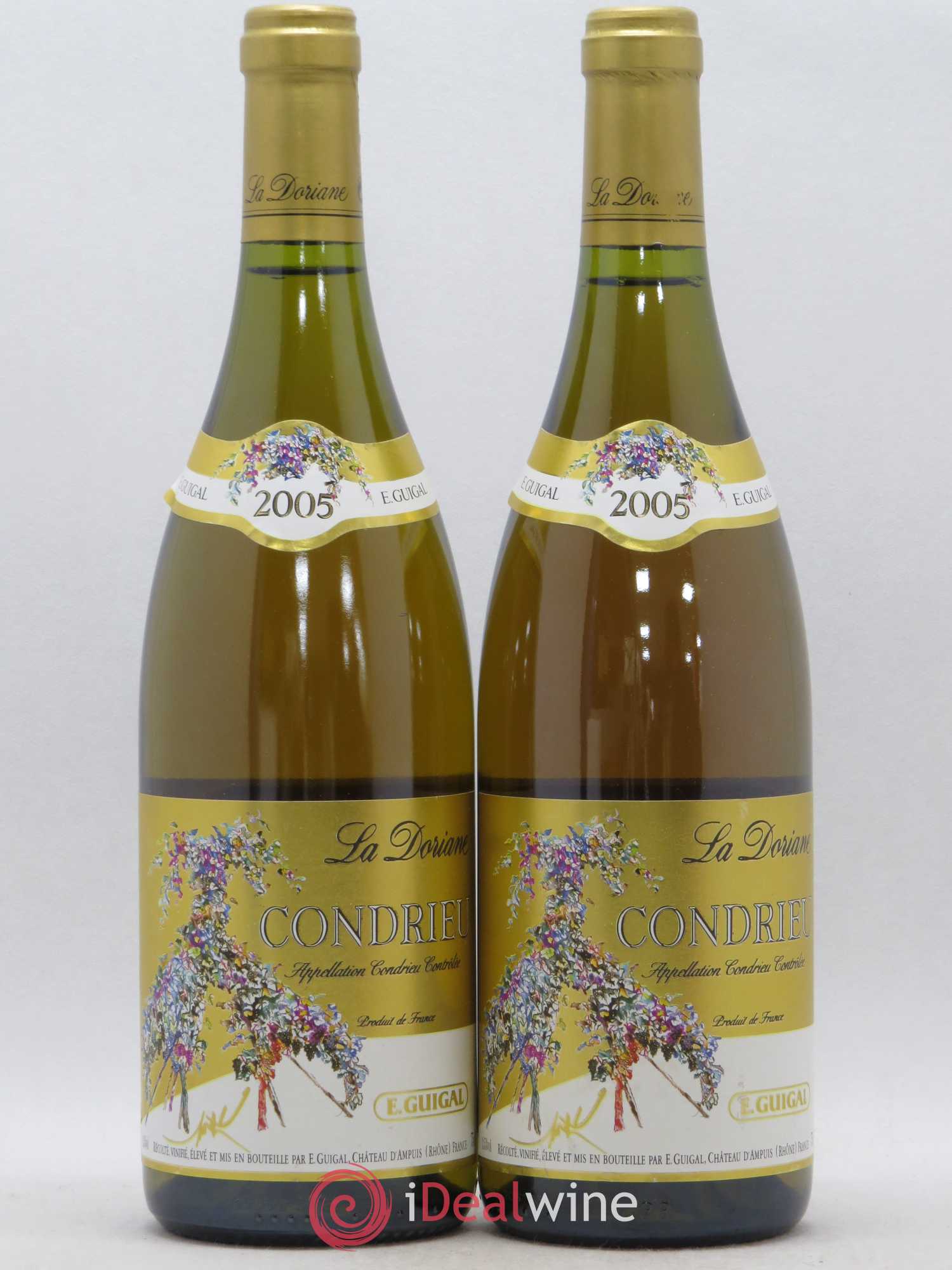 Condrieu La Doriane Guigal 2005 - Lot de 2 bouteilles - 0