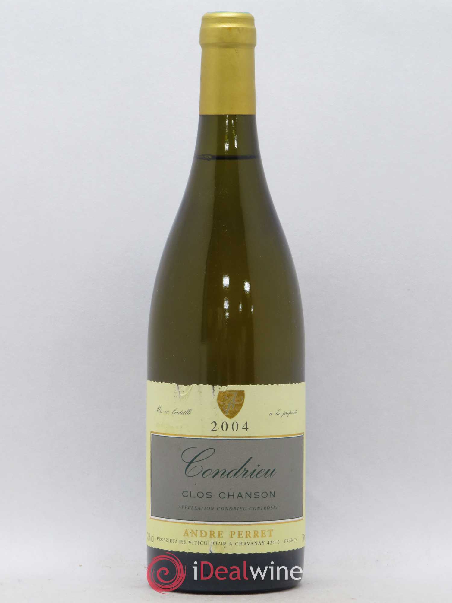 Condrieu André Perret Clos Chanson 2004 - Posten von 1 Flasche - 0