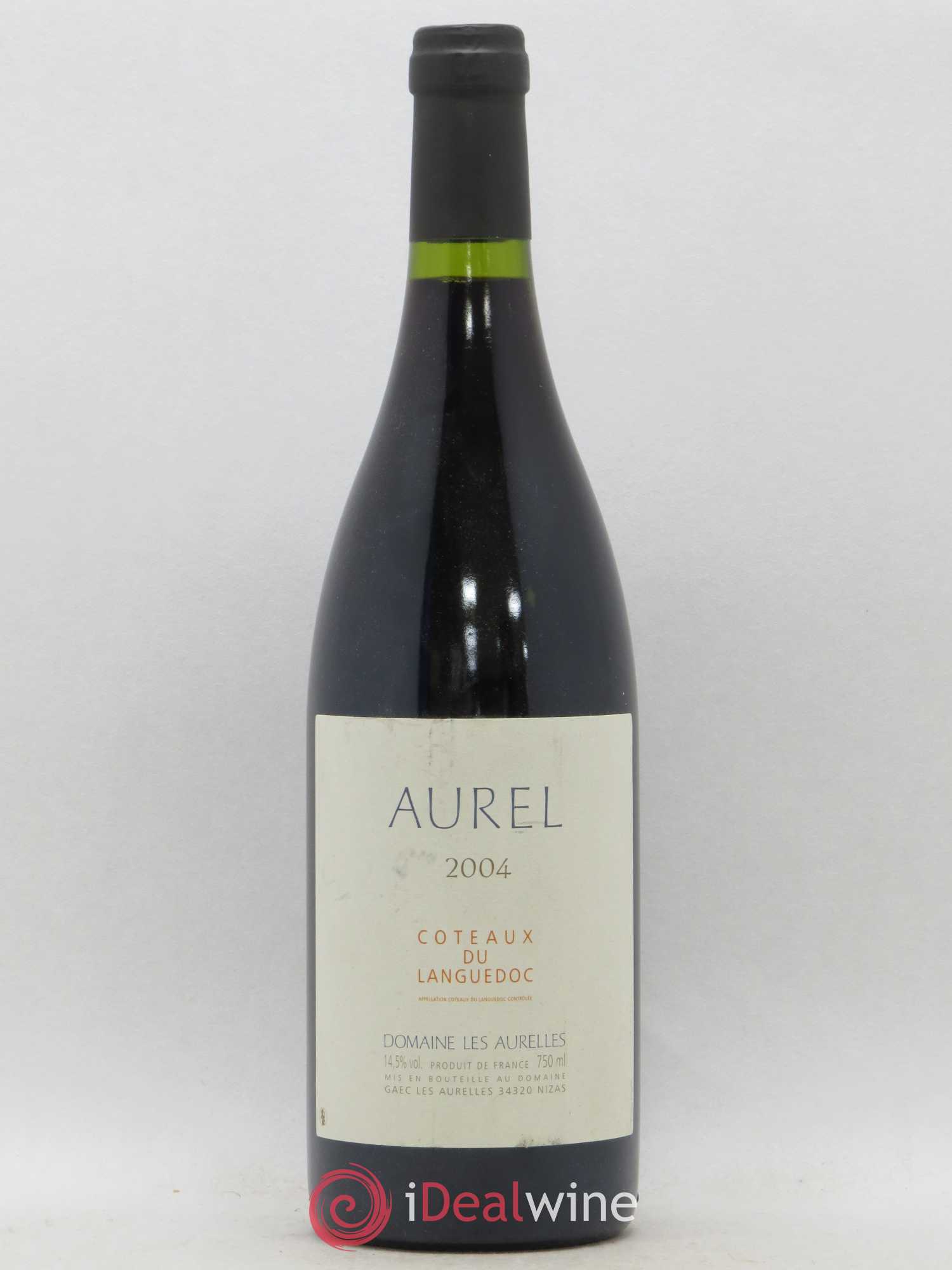 Languedoc Pézenas Aurel Domaine les Aurelles 2004 - Lot de 1 bouteille - 0