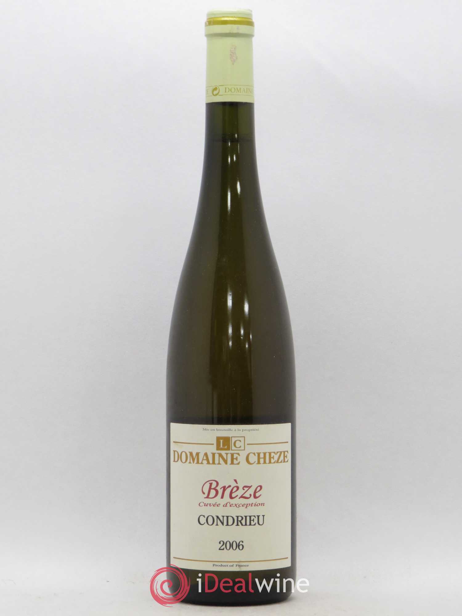 Condrieu Brèze Louis Cheze (Domaine) 2006 - Lot de 1 bouteille - 0