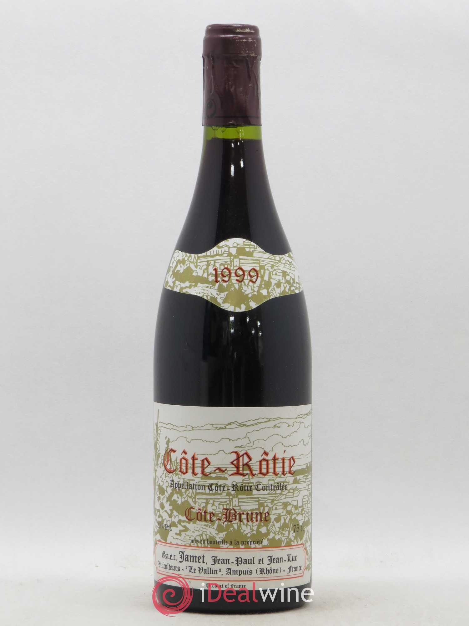 Côte-Rôtie Côte Brune Jamet (Domaine) 1999 - Lot de 1 bouteille - 0
