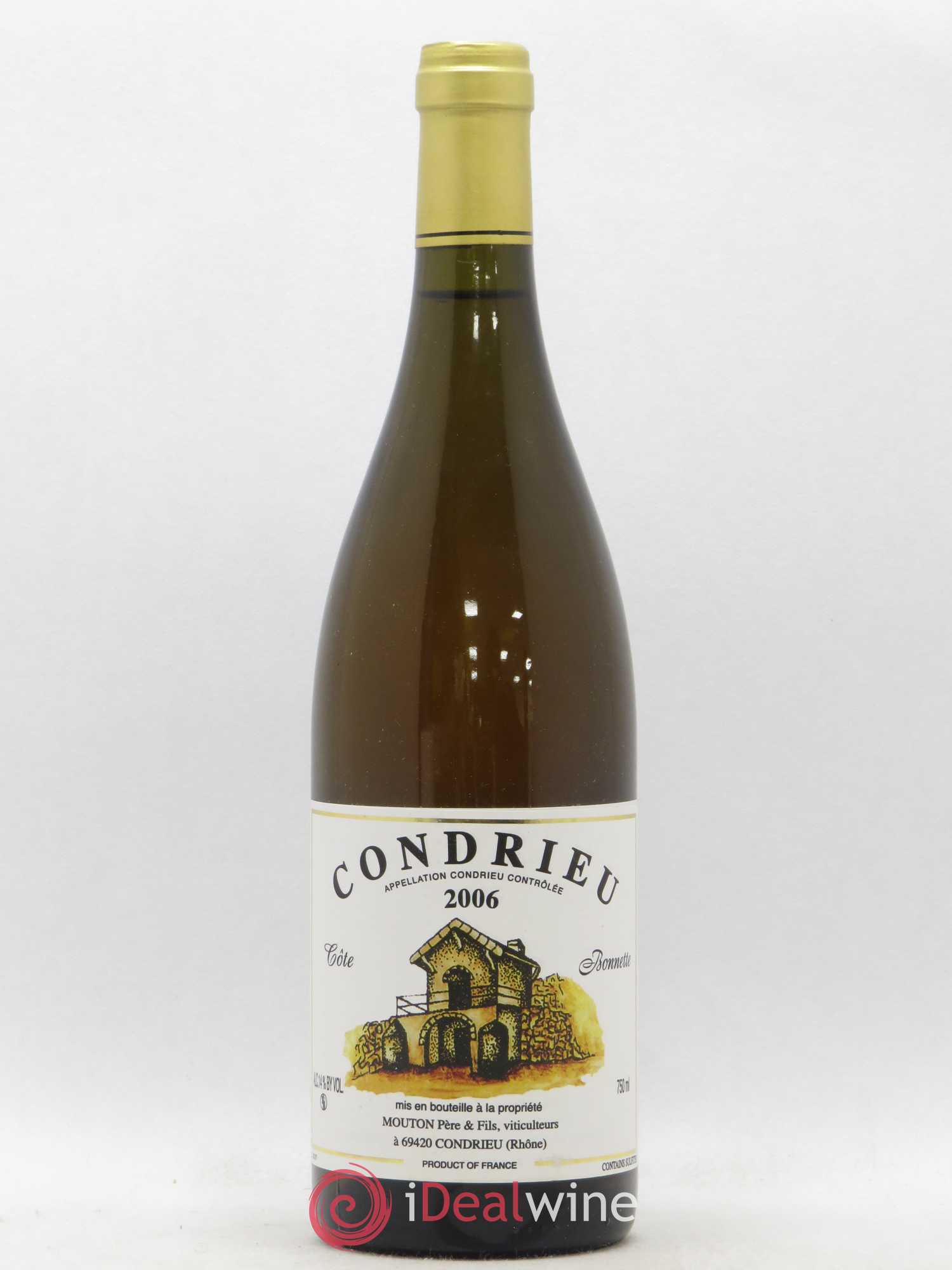 Condrieu Côte Bonnette Domaine Mouton 2006 - Posten von 1 Flasche - 0