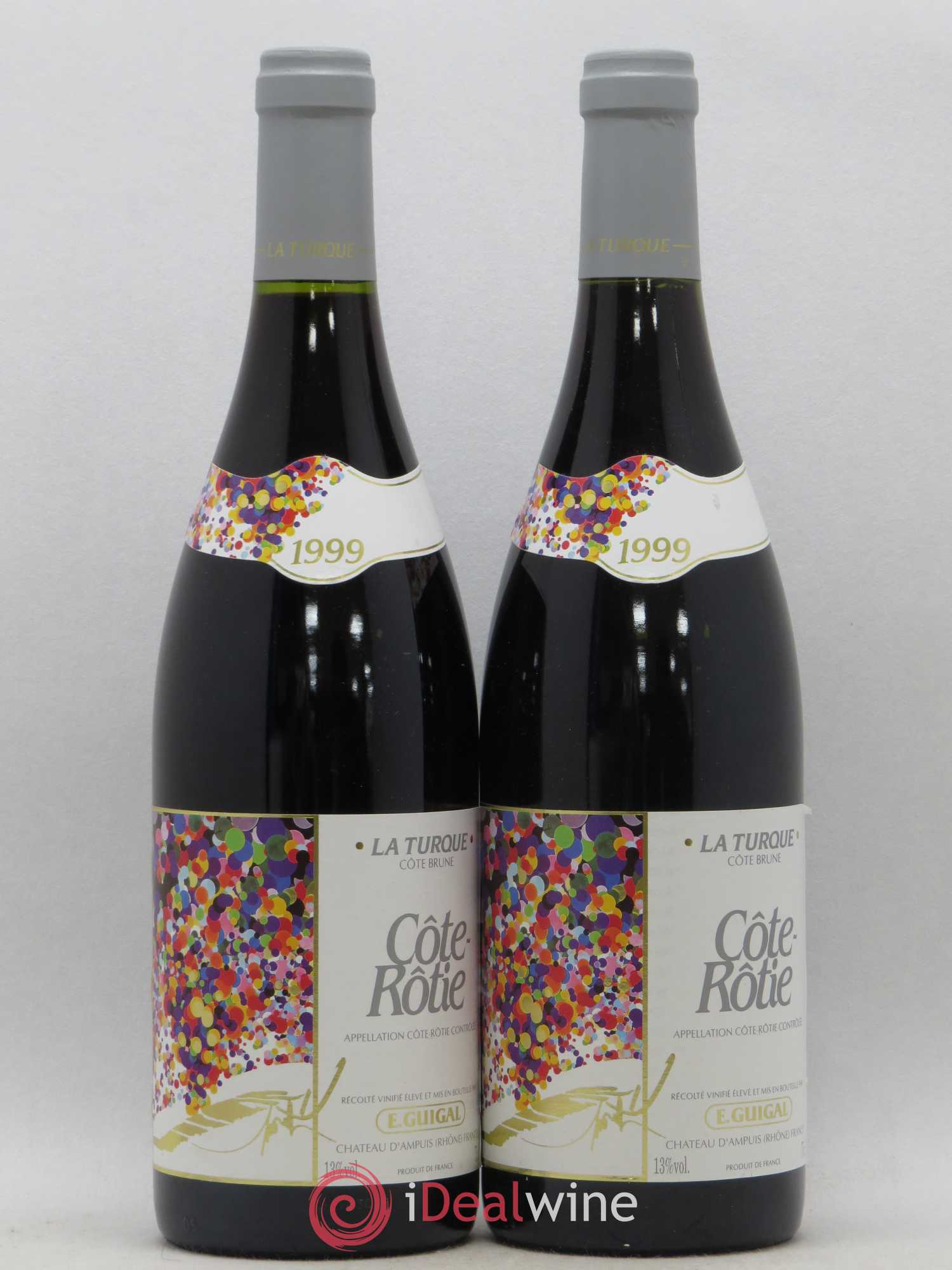 Côte-Rôtie La Turque Guigal 1999 - Lot de 2 bouteilles - 0