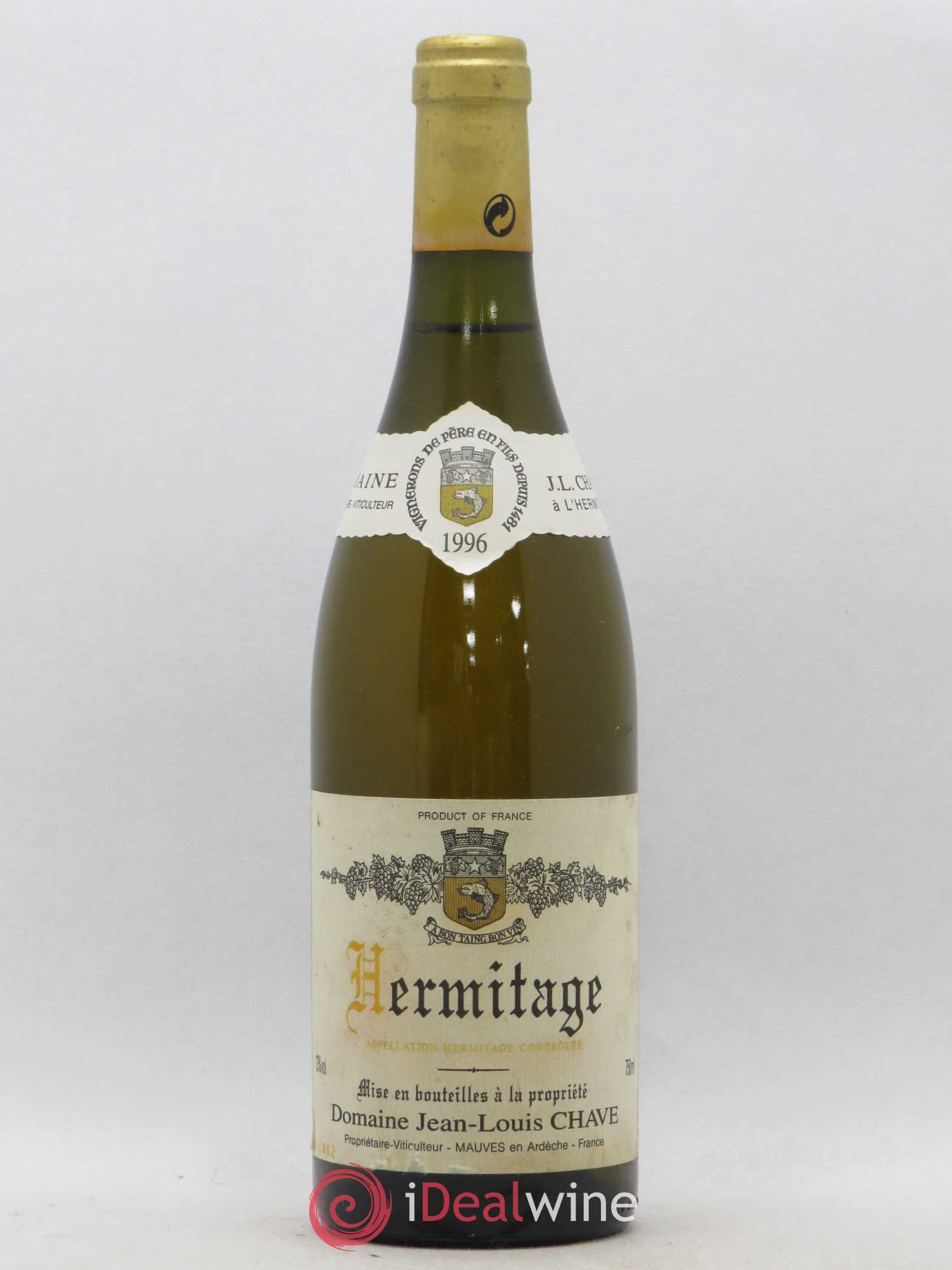 Hermitage Jean-Louis Chave 1996 - Lot de 1 bouteille - 0