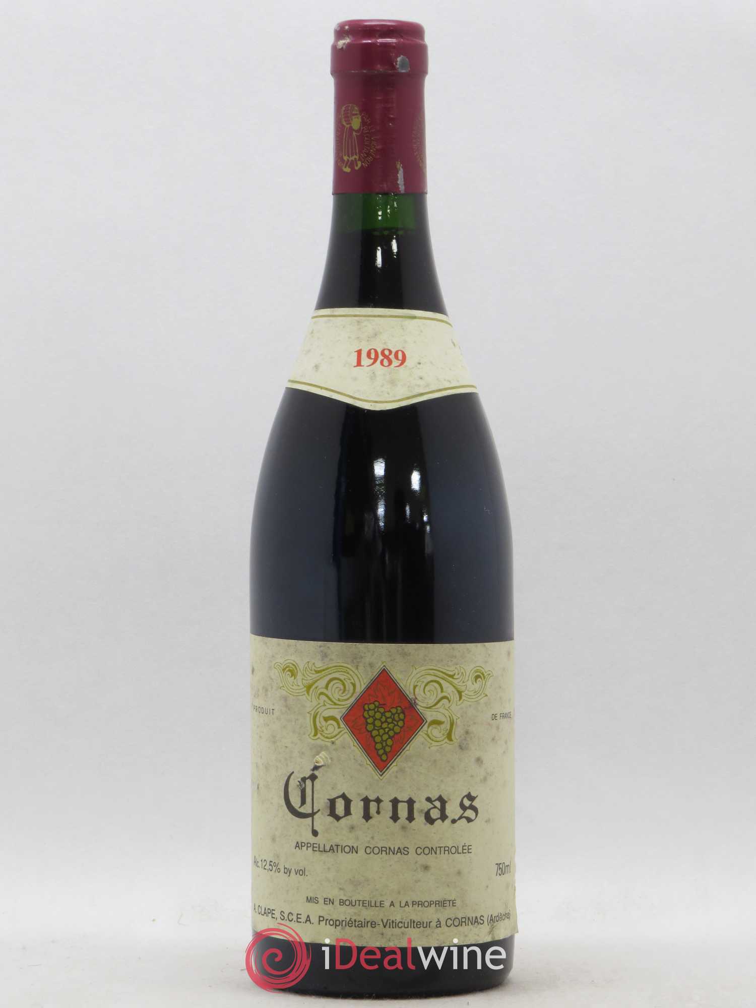 Cornas Auguste Clape 1989 - Lot de 1 bouteille - 0