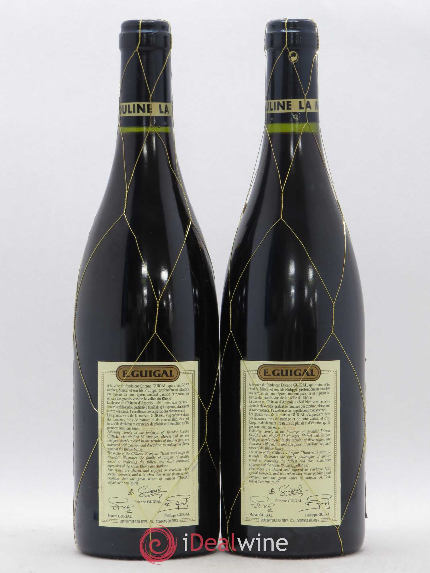 Côte-Rôtie La Mouline Guigal 2003 - Lot de 2 bouteilles - 1