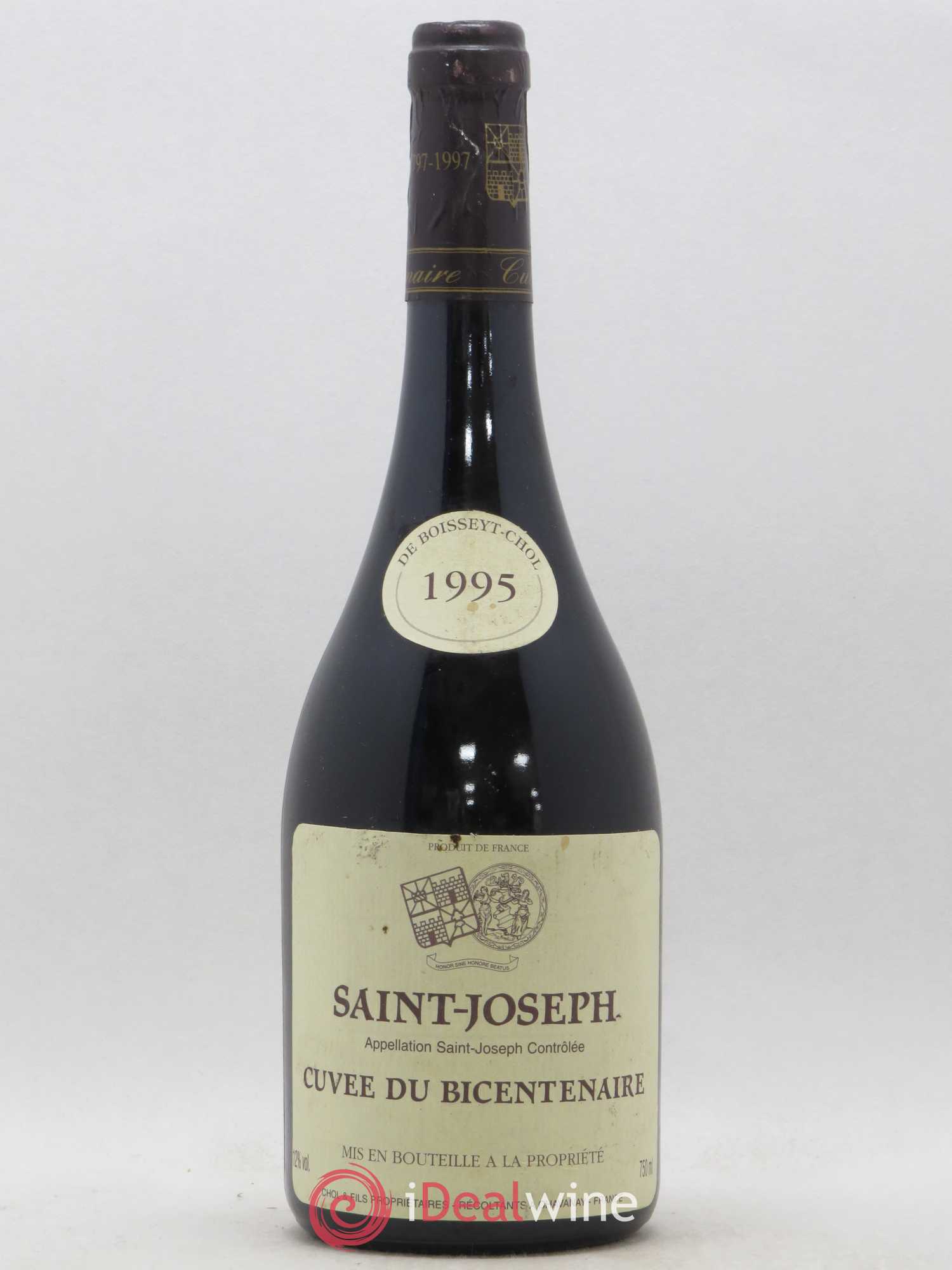 Saint-Joseph Cuvée Du Bicentenaire Domaine de Boisseyt Chol 1995 - Posten von 1 Flasche - 0