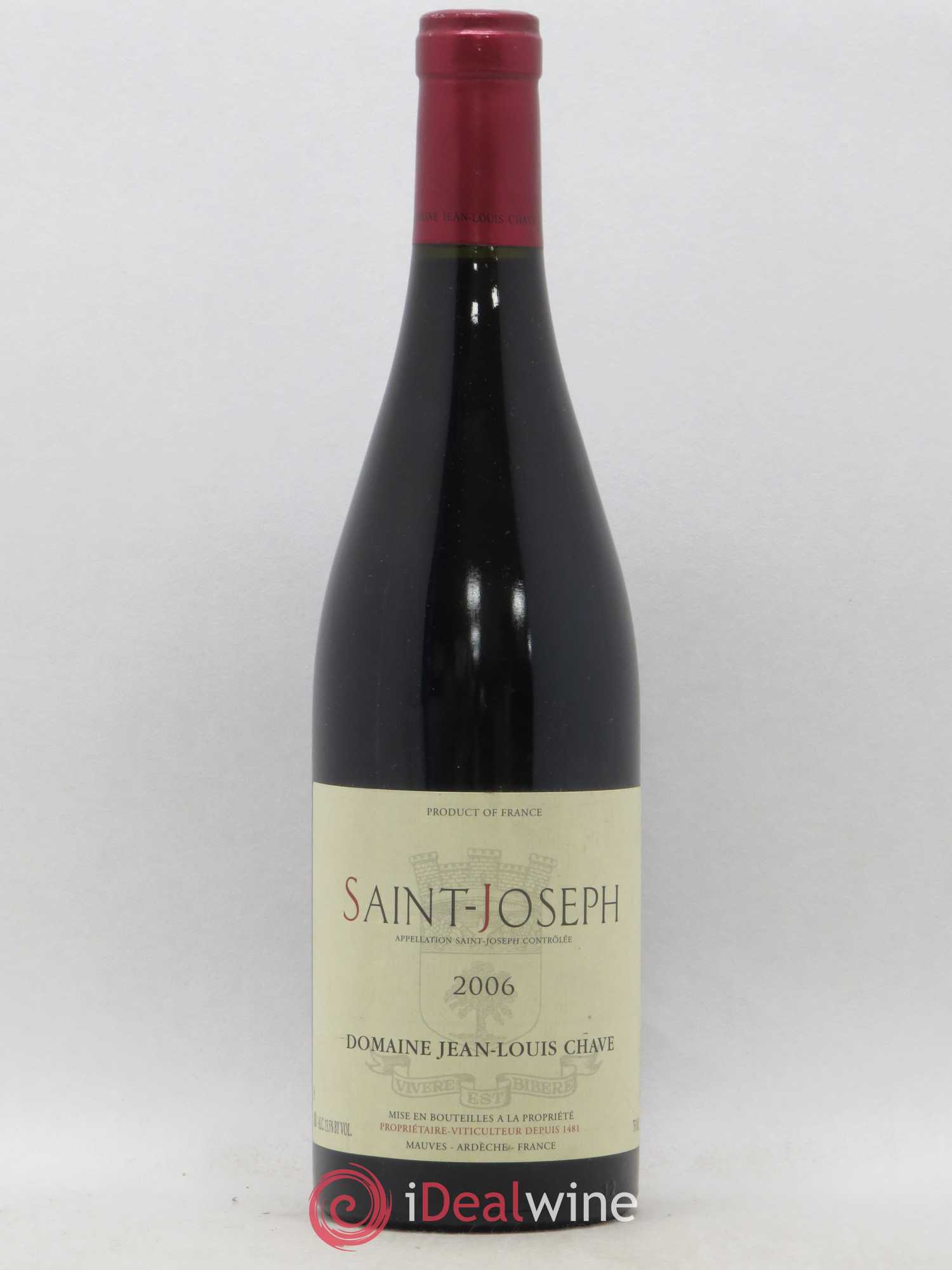 Saint-Joseph Jean-Louis Chave 2006 - Lot de 1 bouteille - 0