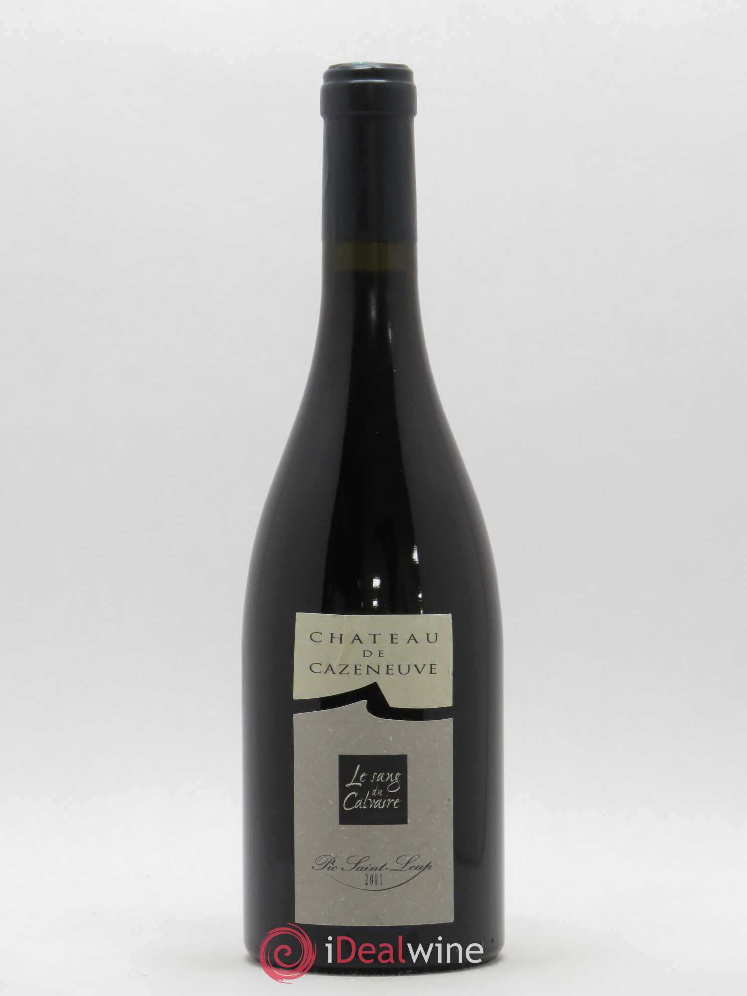 Coteaux du Languedoc Pic Saint Loup Le Sang du Calvaire Château de Cazeneuve 2001 - Posten von 1 Flasche - 0