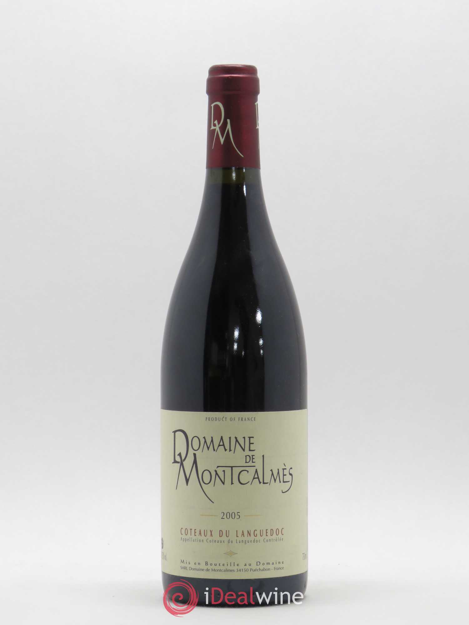 Terrasses du Larzac Domaine de Montcalmès Frédéric Pourtalié 2005 - Lot de 1 bouteille - 0