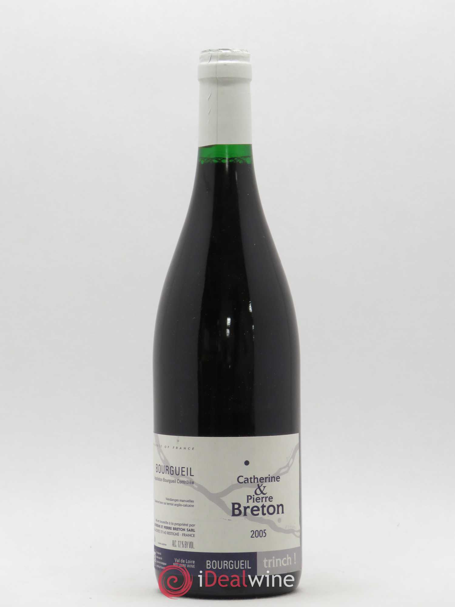 Bourgueil Trinch Catherine et Pierre Breton 2005 - Lot de 1 bouteille - 0