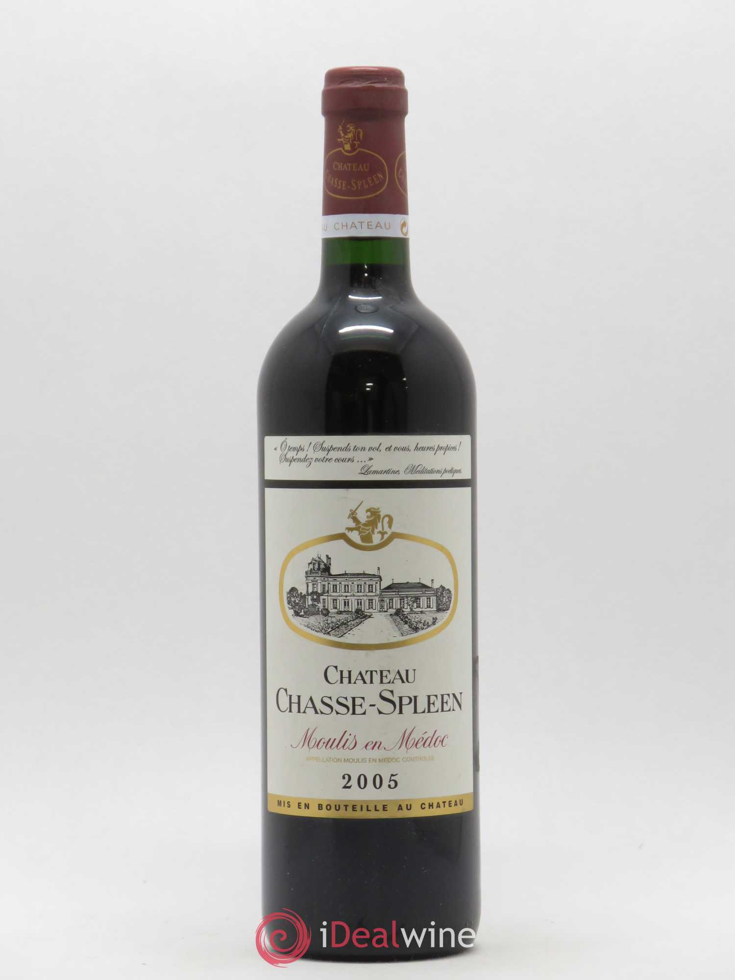 Château Chasse Spleen 2005 - Lot de 1 bouteille - 0