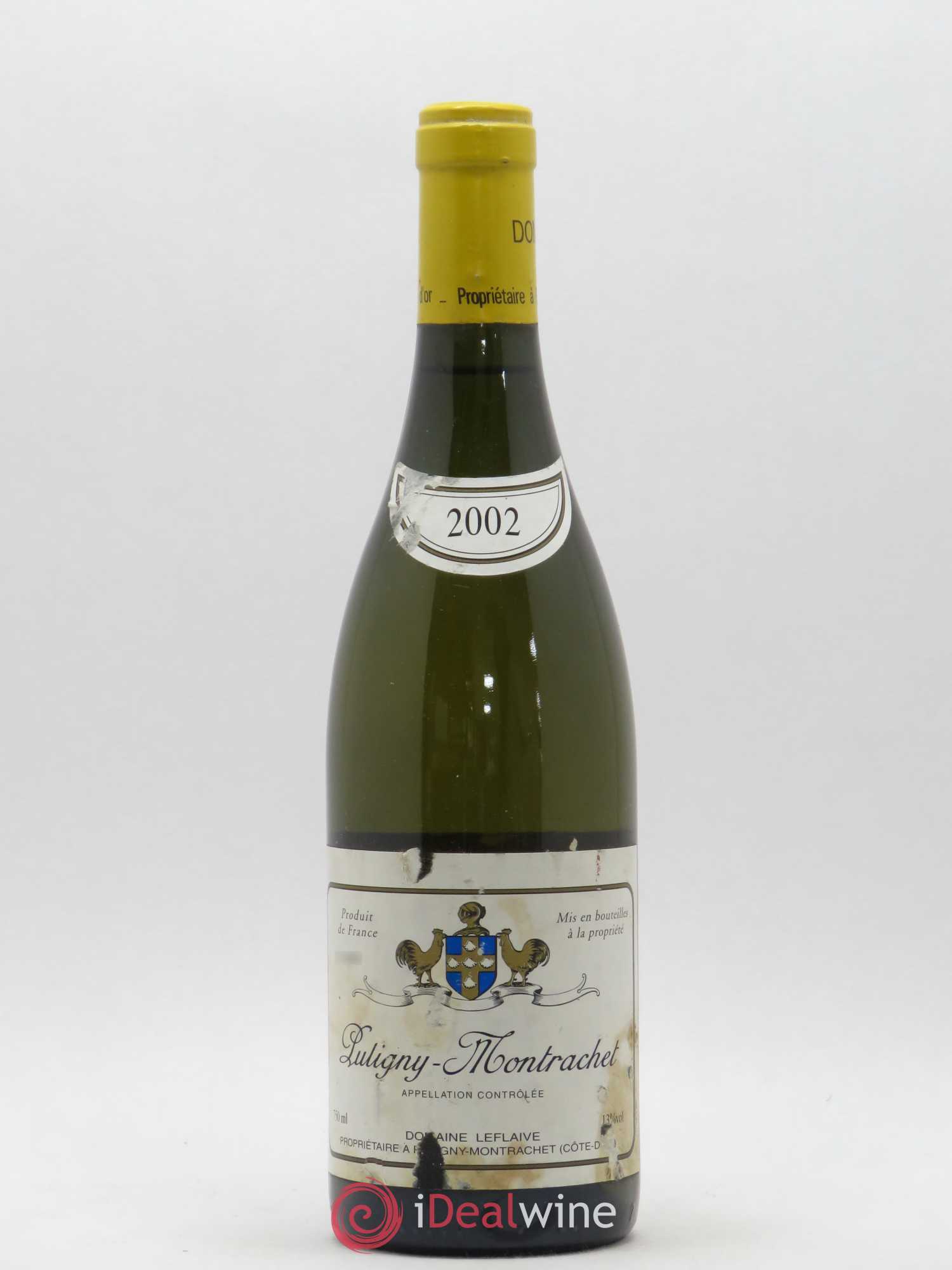 Puligny-Montrachet Leflaive (Domaine) 2002 - Lot de 1 bouteille - 0