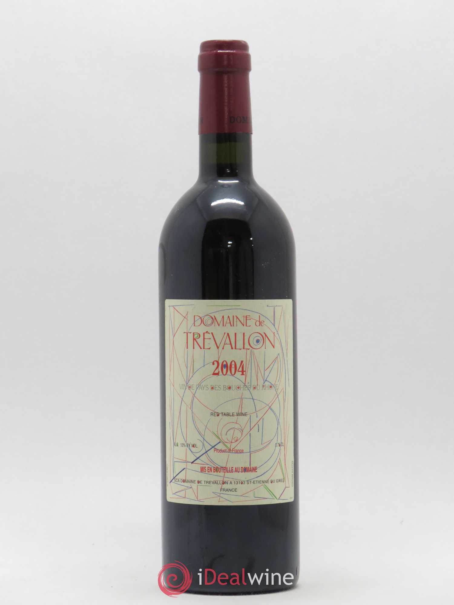 VDP Bouches du Rhône Trévallon (Domaine de) Eloi Dürrbach 2004 - Lot de 1 bouteille - 0
