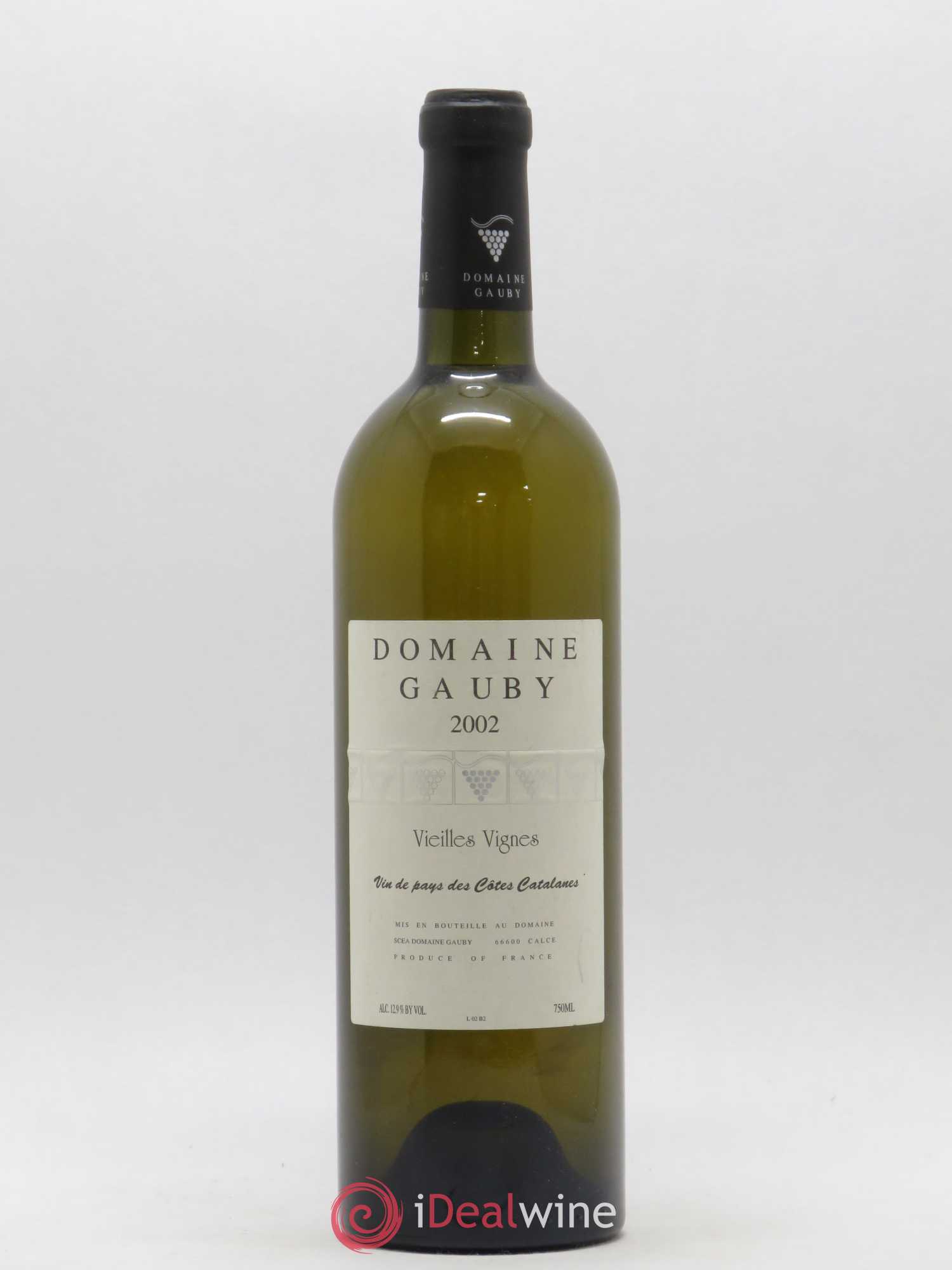 Côtes Catalanes Vieilles vignes Gauby (Domaine) 2002 - Lot de 1 bouteille - 0