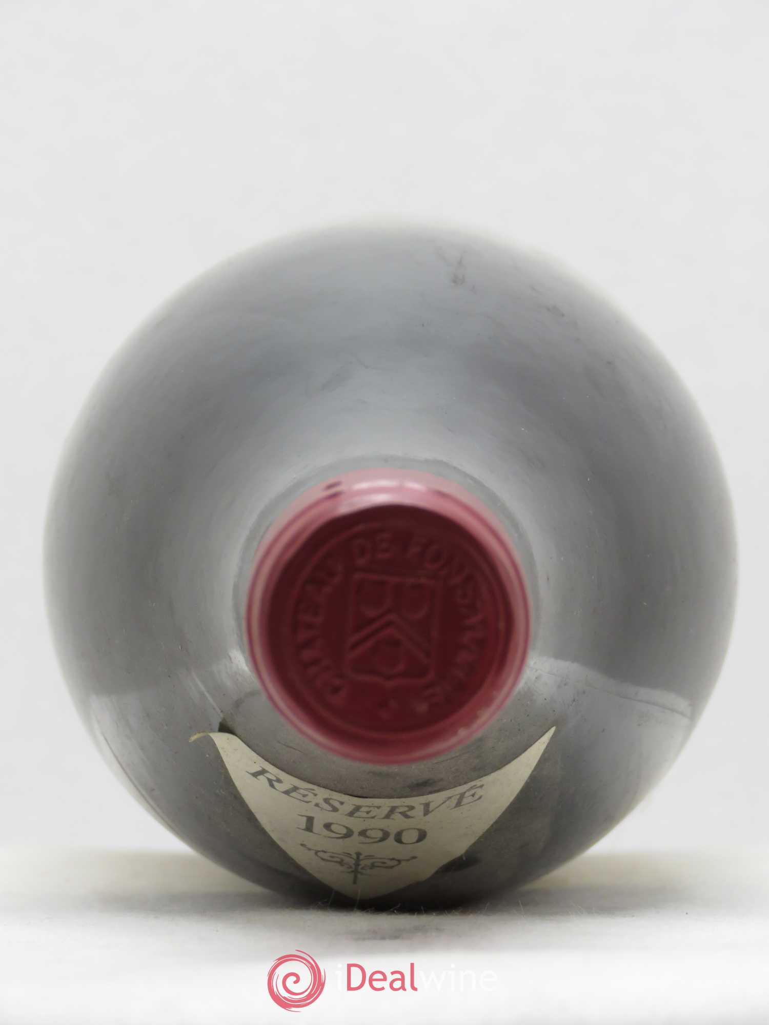 Côtes-du-Rhône Château de Fonsalette Emmanuel Reynaud 1990 - Lot de 1 bouteille - 1