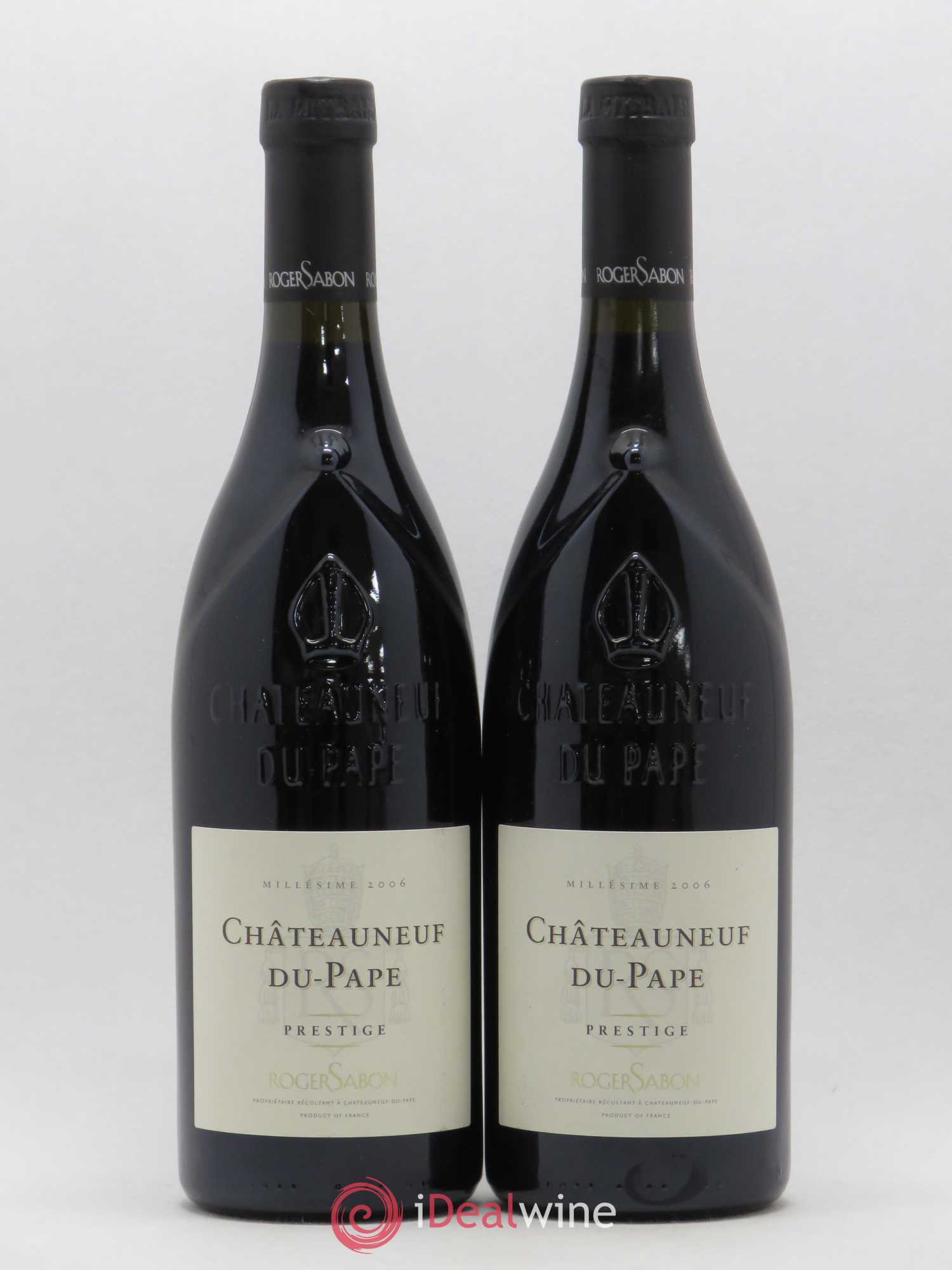 Châteauneuf-du-Pape Cuvée Prestige Roger Sabon (Domaine) 2006 - Lot de 2 bouteilles - 0
