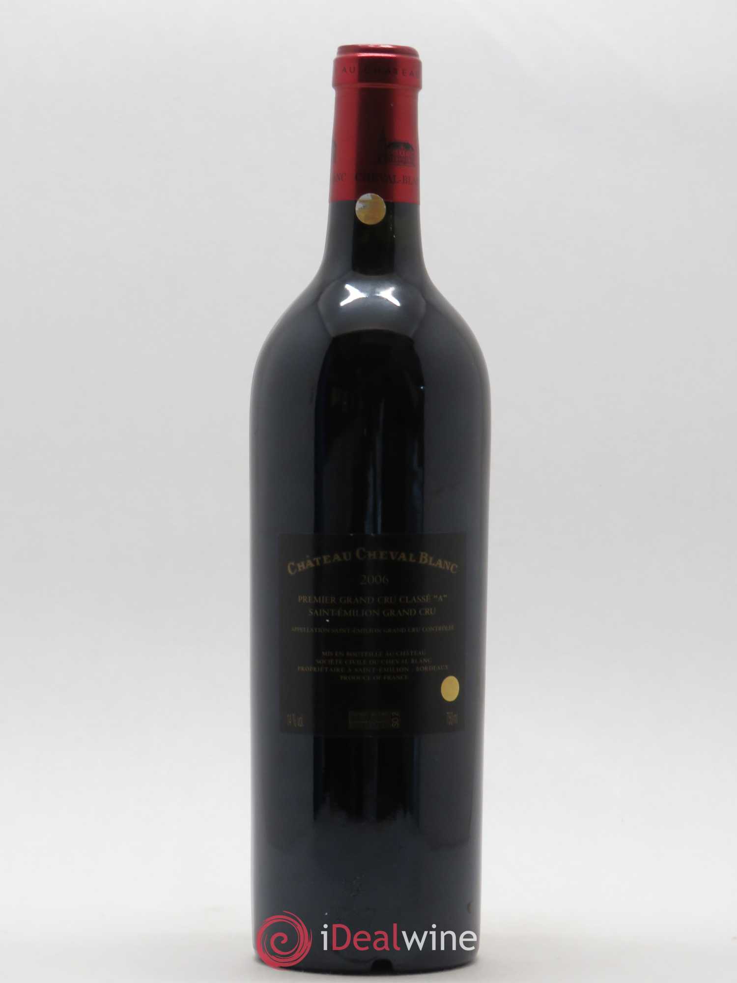 Château Cheval Blanc 1er Grand Cru Classé A 2006 - Lot de 1 bouteille - 1