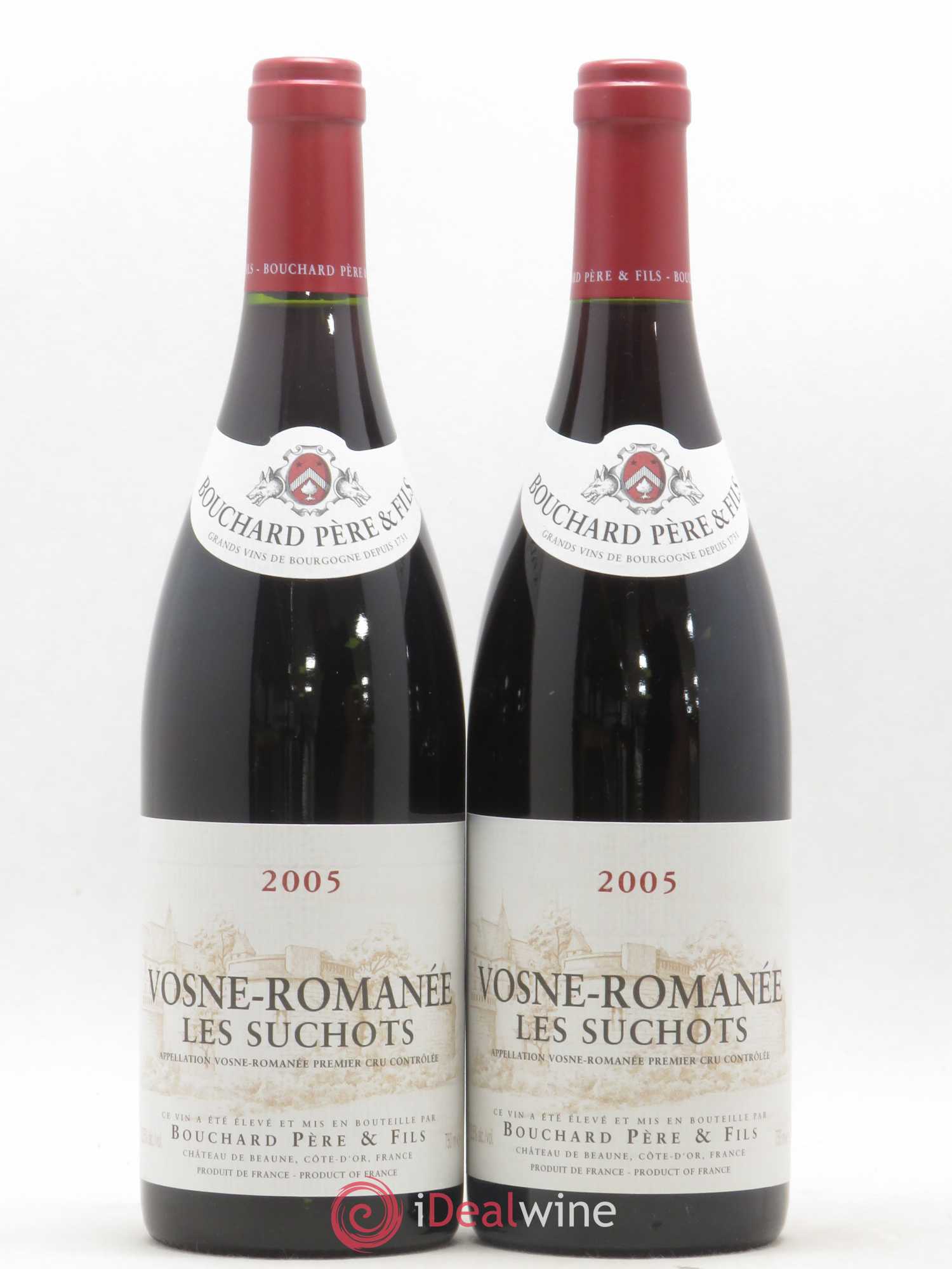 Vosne-Romanée 1er Cru Les Suchots Bouchard Père & Fils 2005 - Lot de 2 bouteilles - 0