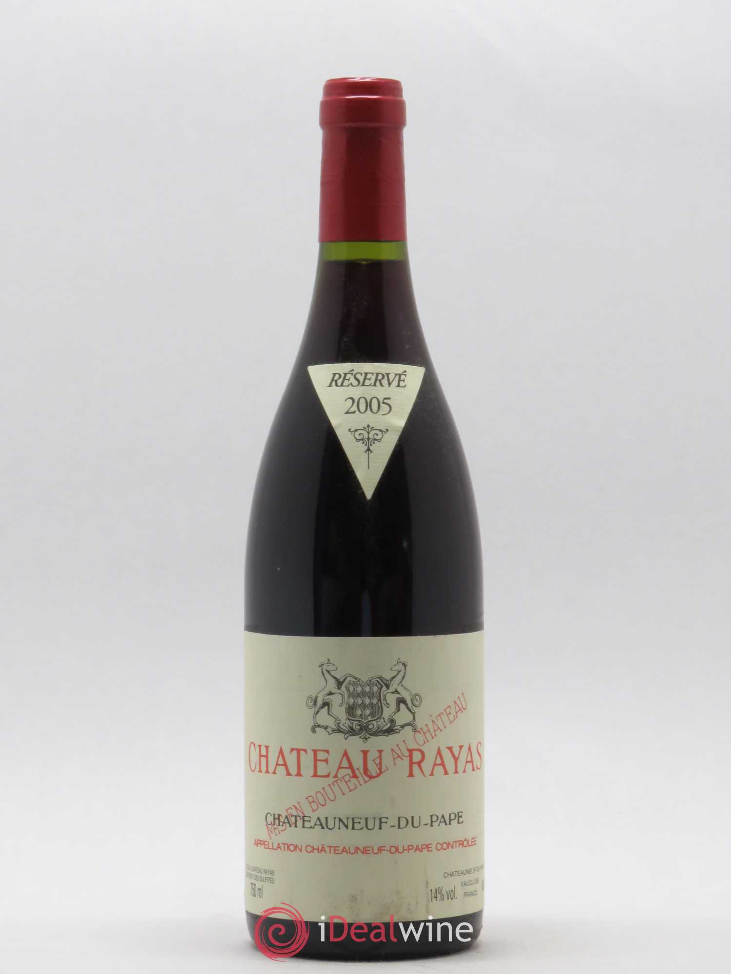 Châteauneuf-du-Pape Château Rayas Emmanuel Reynaud 2005 - Lot de 1 bouteille - 0