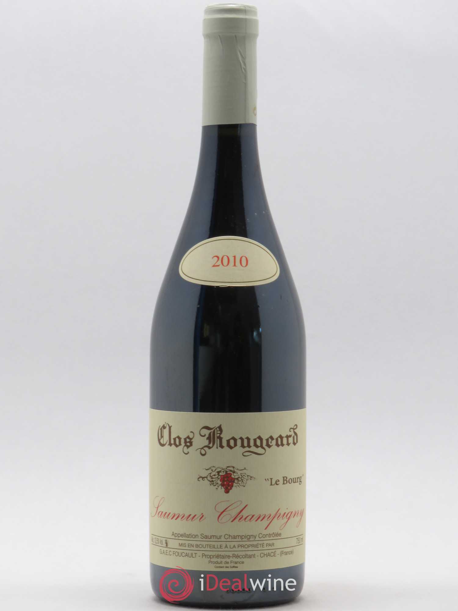 Saumur-Champigny Le Bourg Clos Rougeard 2010 - Lot de 1 bouteille - 0