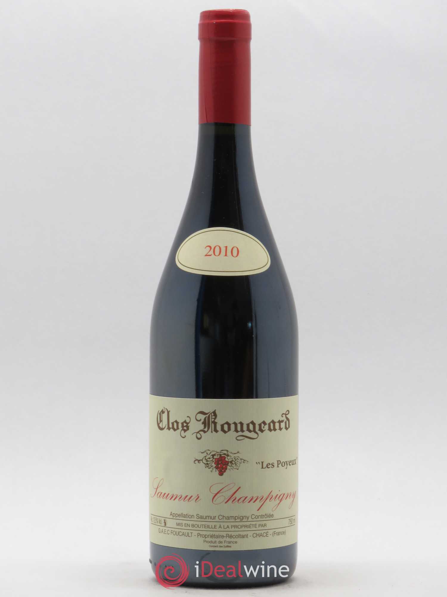 Saumur-Champigny Les Poyeux Clos Rougeard 2010 - Lot de 1 bouteille - 0