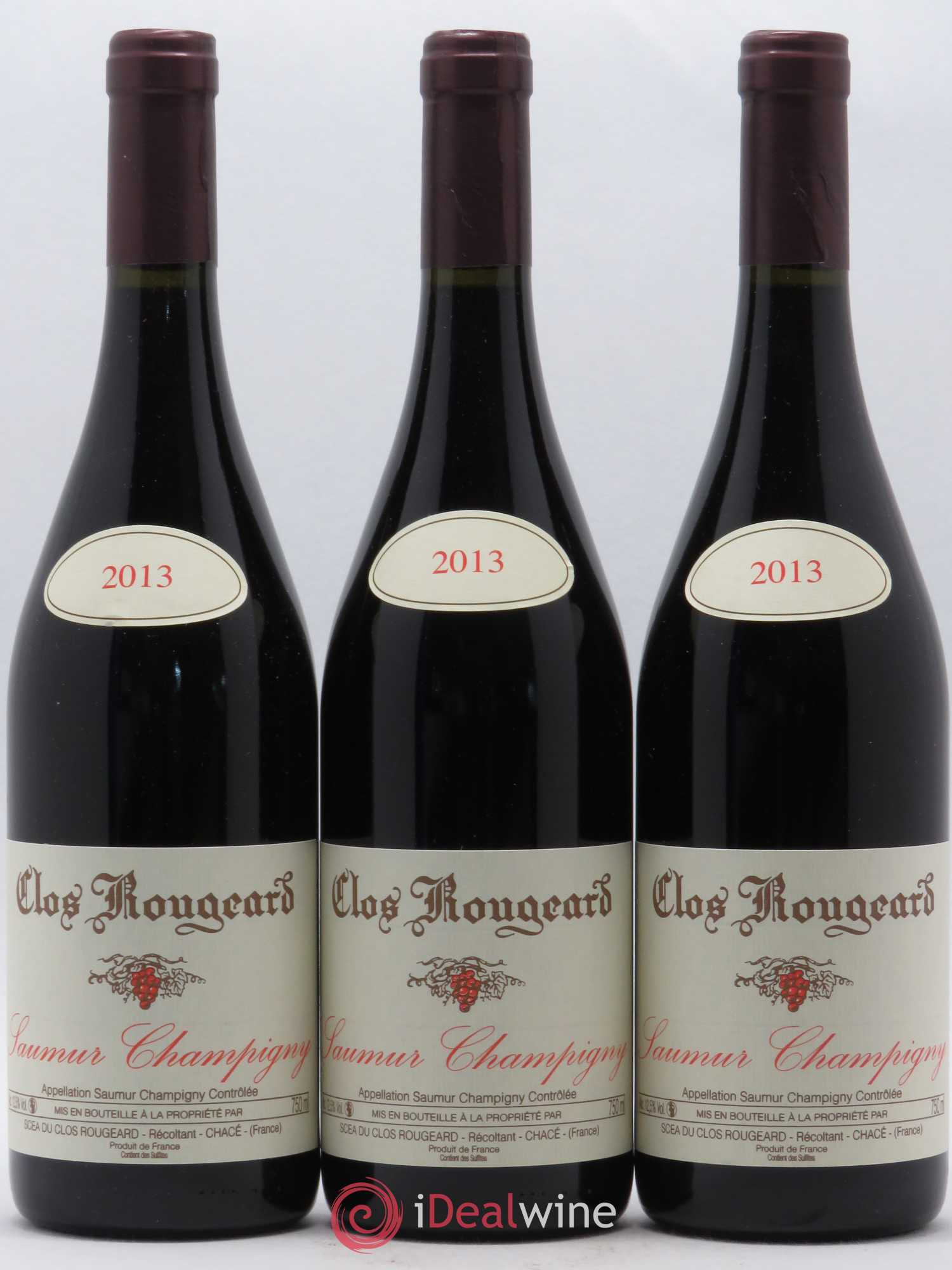 Saumur-Champigny Clos Rougeard 2013 - Lot de 3 bouteilles - 0