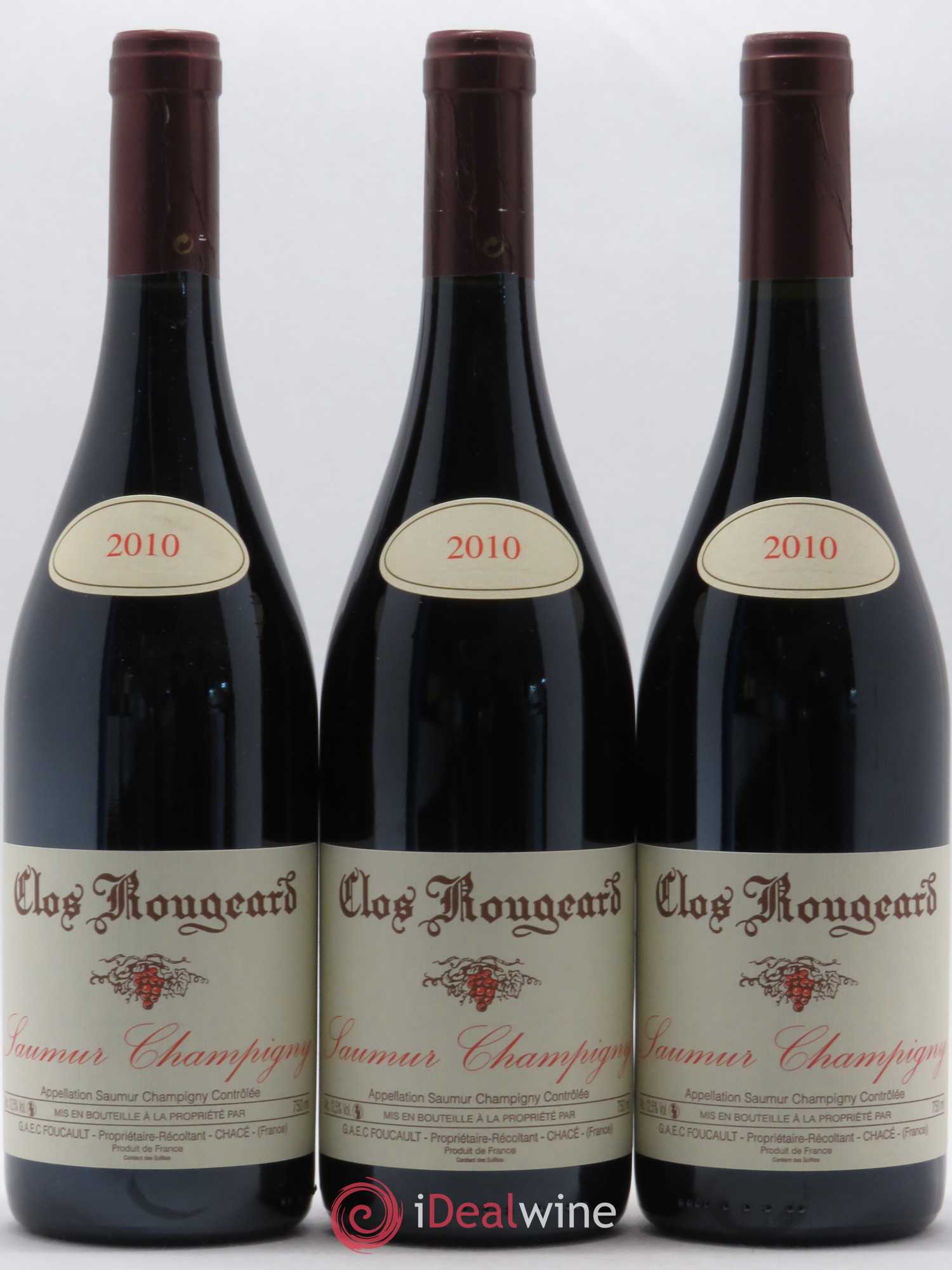 Saumur-Champigny Clos Rougeard 2010 - Posten von 3 Flaschen - 0